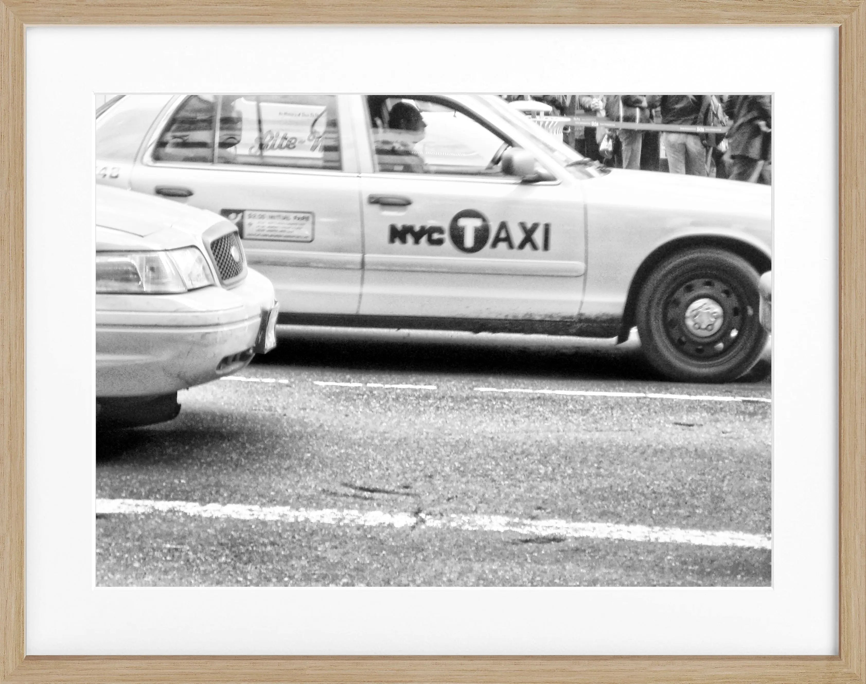 Poster mit Rahmen New York ’Yellow Cap’ NY61 - Wandbilder