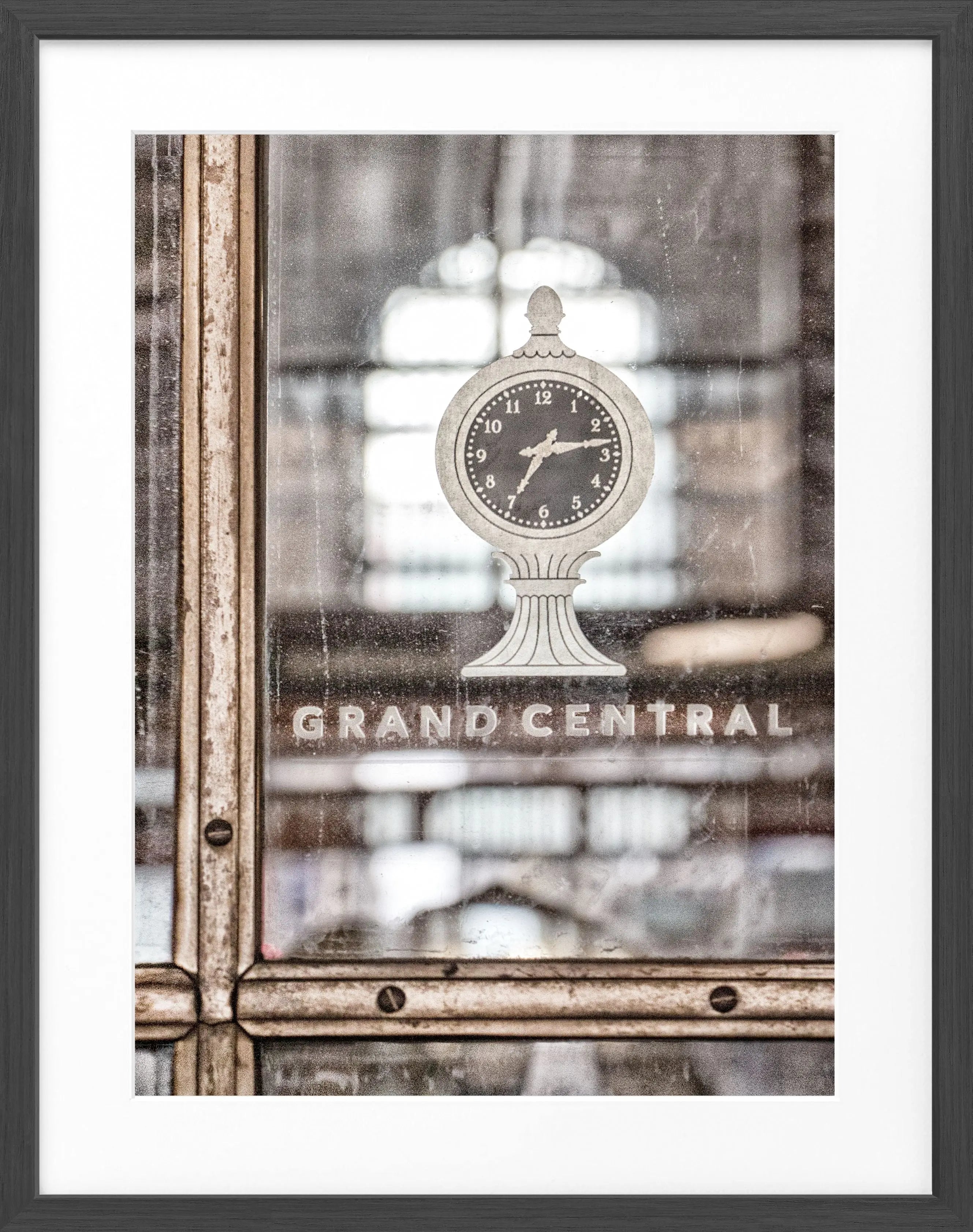 Poster mit Rahmen ’Grand Central’ New York NY89 - Wandbilder