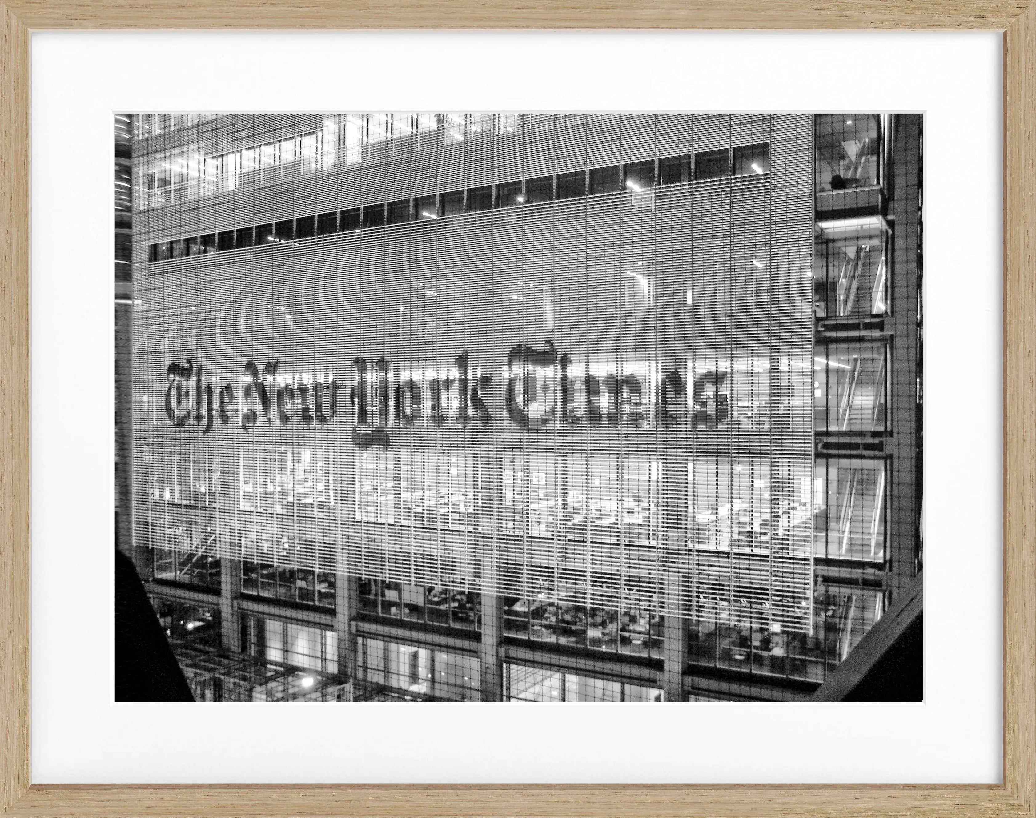 Poster mit Rahmen New York Times NY98 - Wandbilder