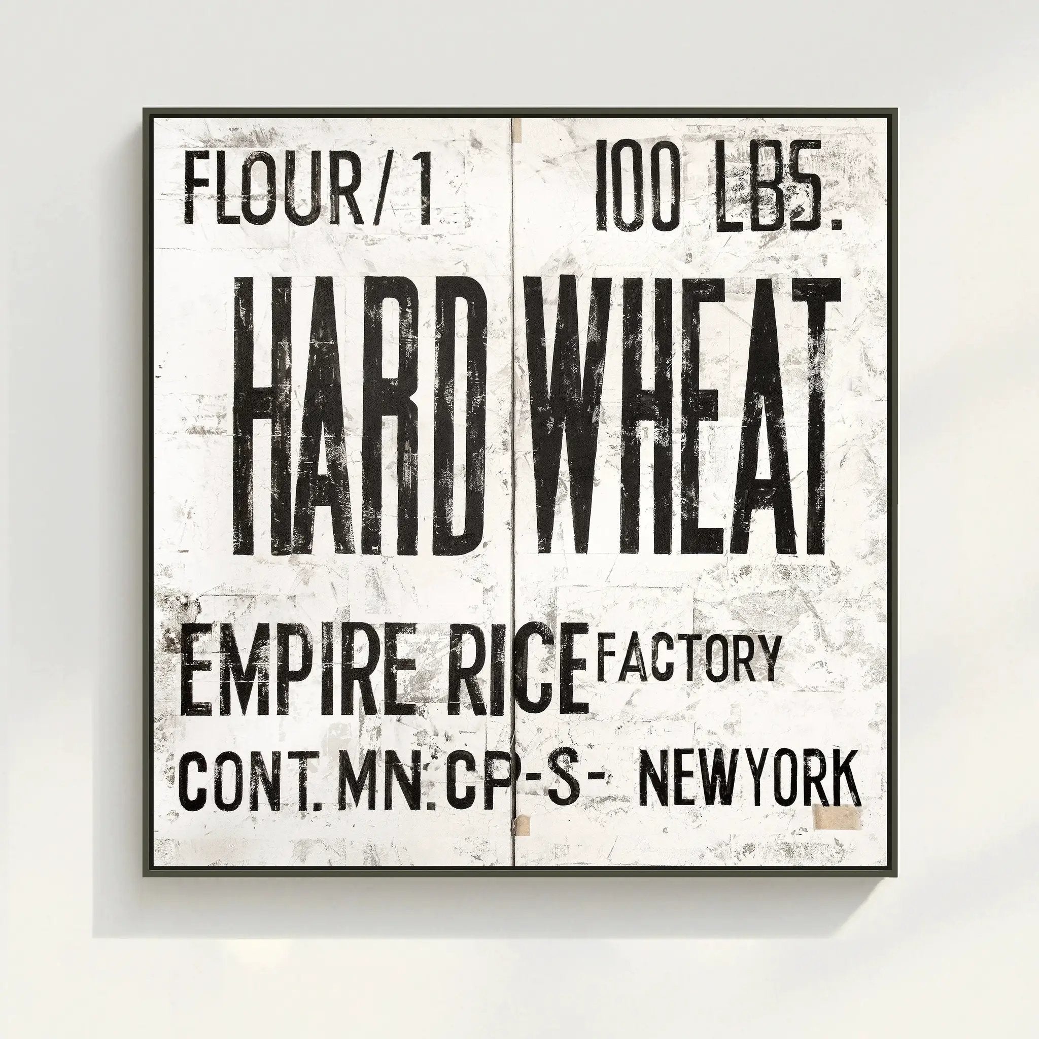 Wandbild GM13Q New York ’Wheat’ - Druck auf Leinwand mit Schattenfuge by Cosman-Photocollection