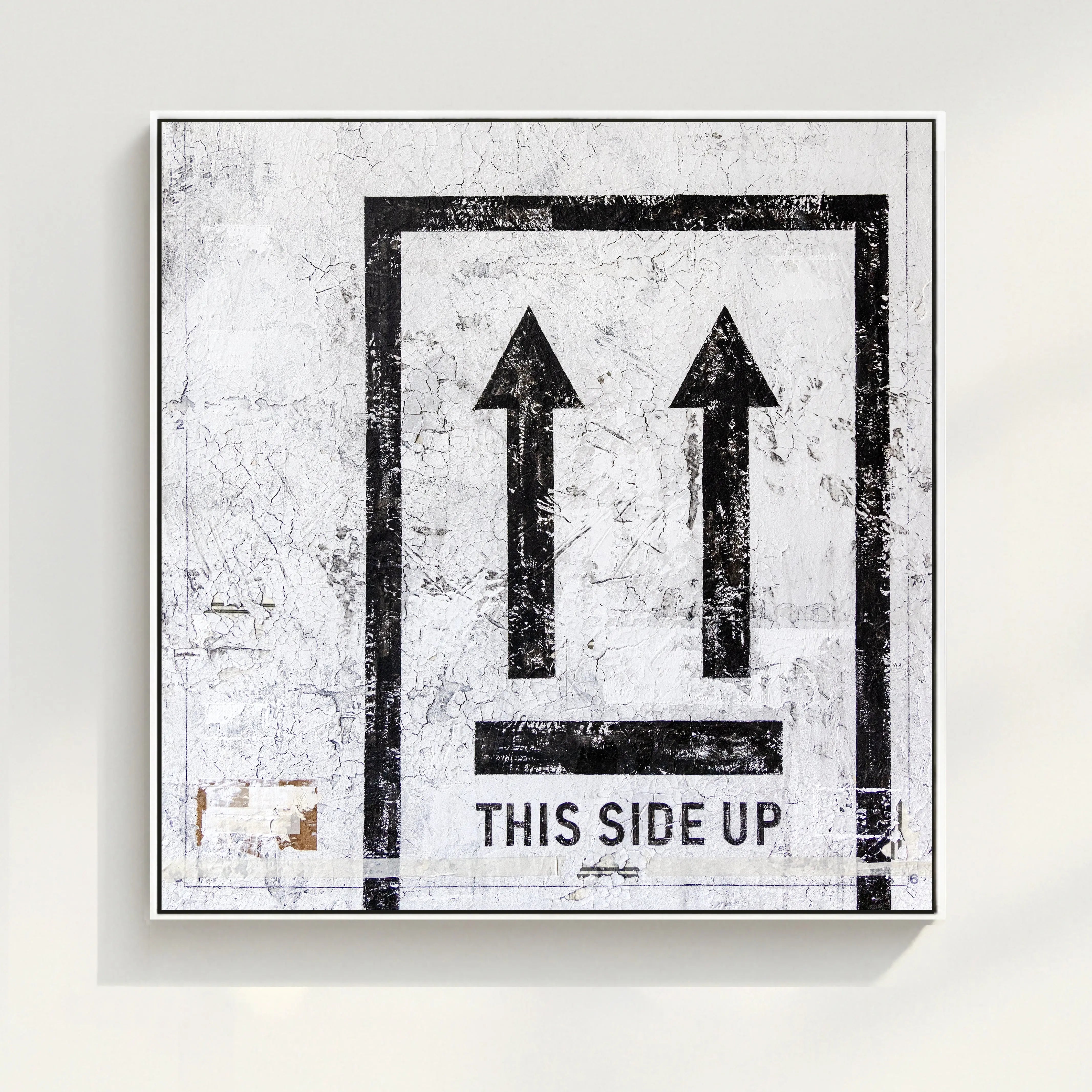 Wandbild GM90Q ’This side Up’ - Druck auf Leinwand