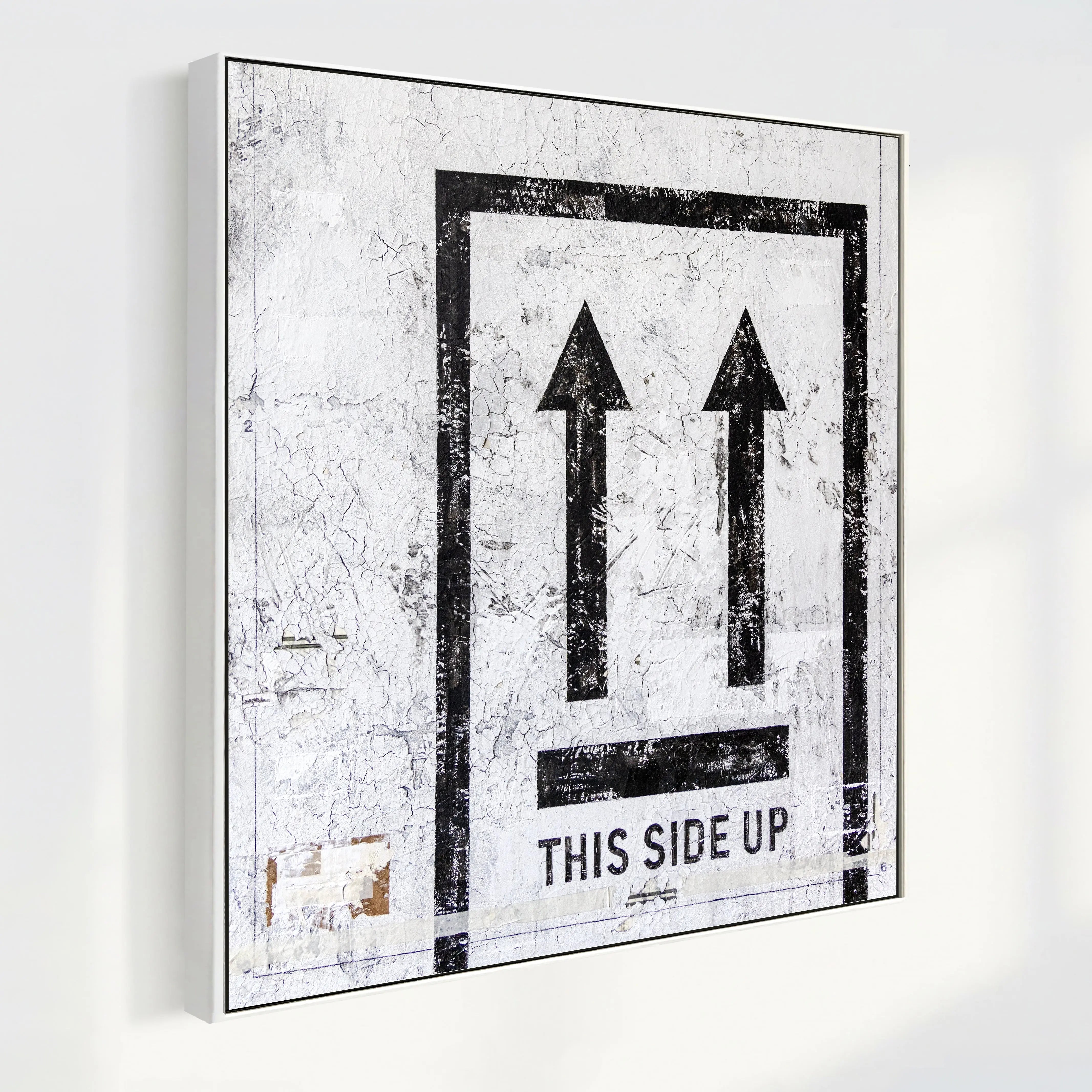 Wandbild GM90Q ’This side Up’ - Druck auf Leinwand