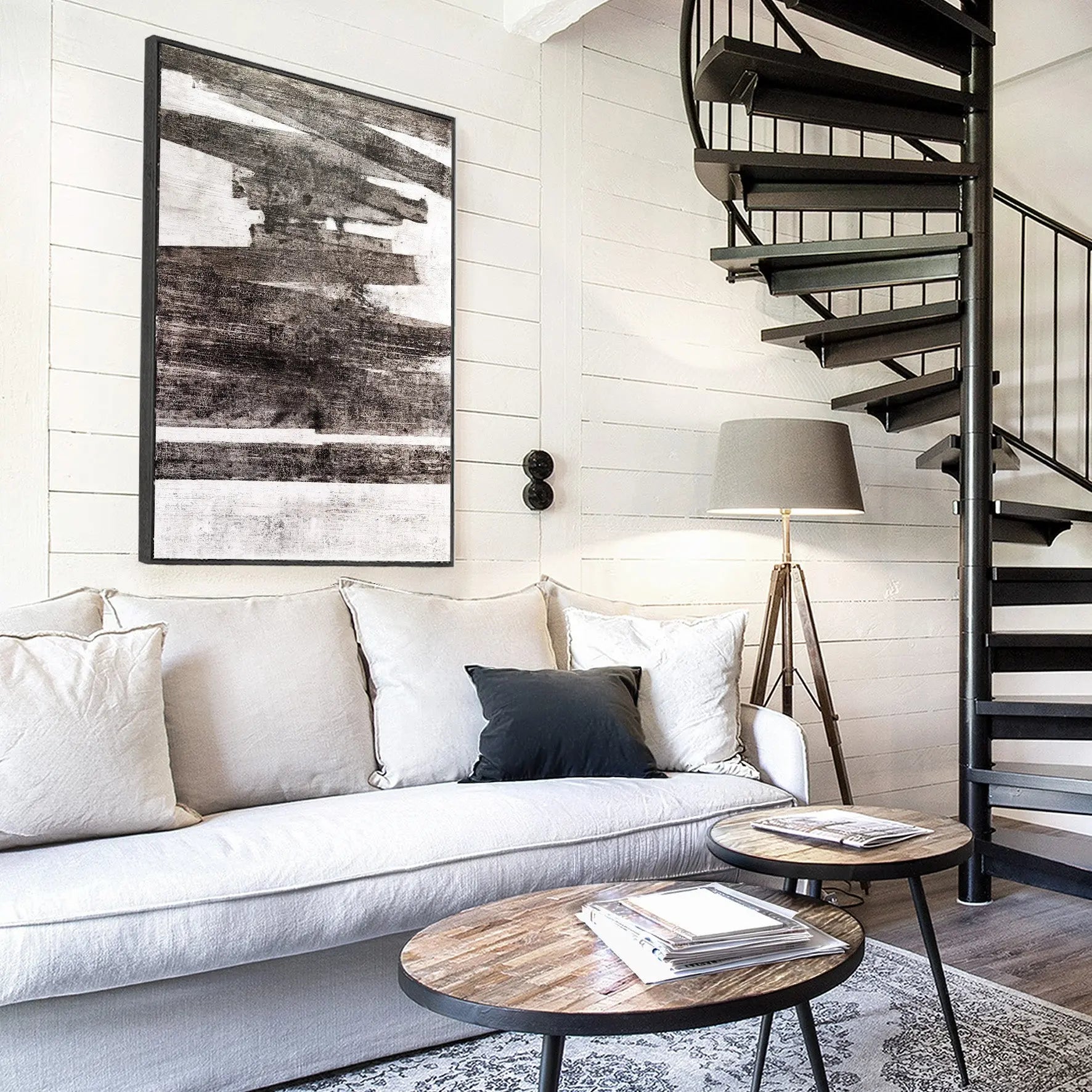 Wandbild GM89 ’Abstrakt’ - Druck auf Leinwand