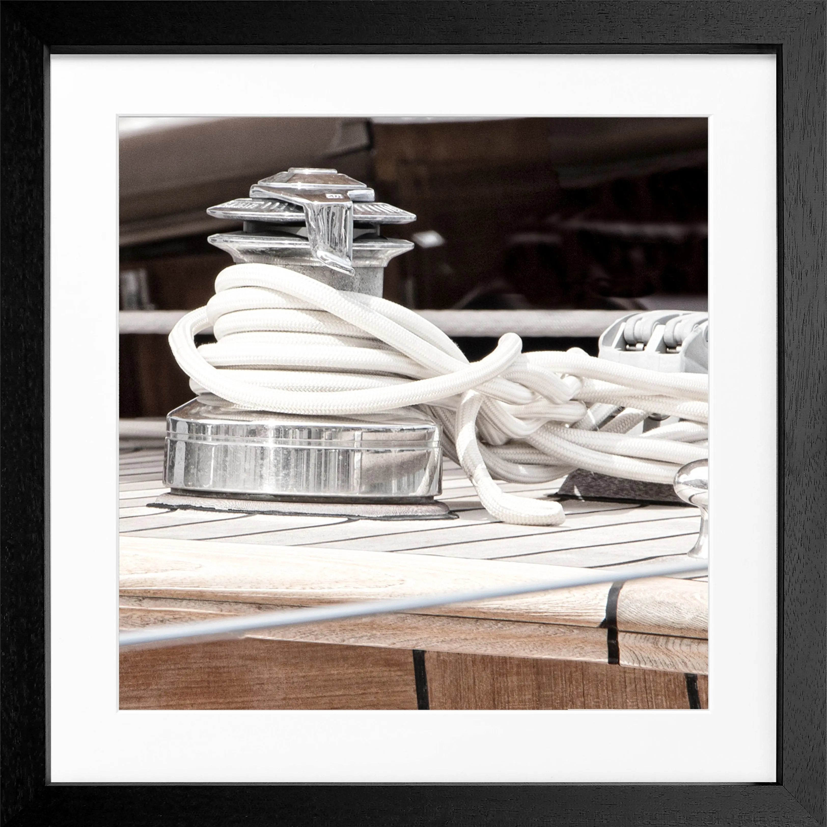 Poster mit Rahmen ’Sailing’ Saint Tropez ST11Q - Wandbilder