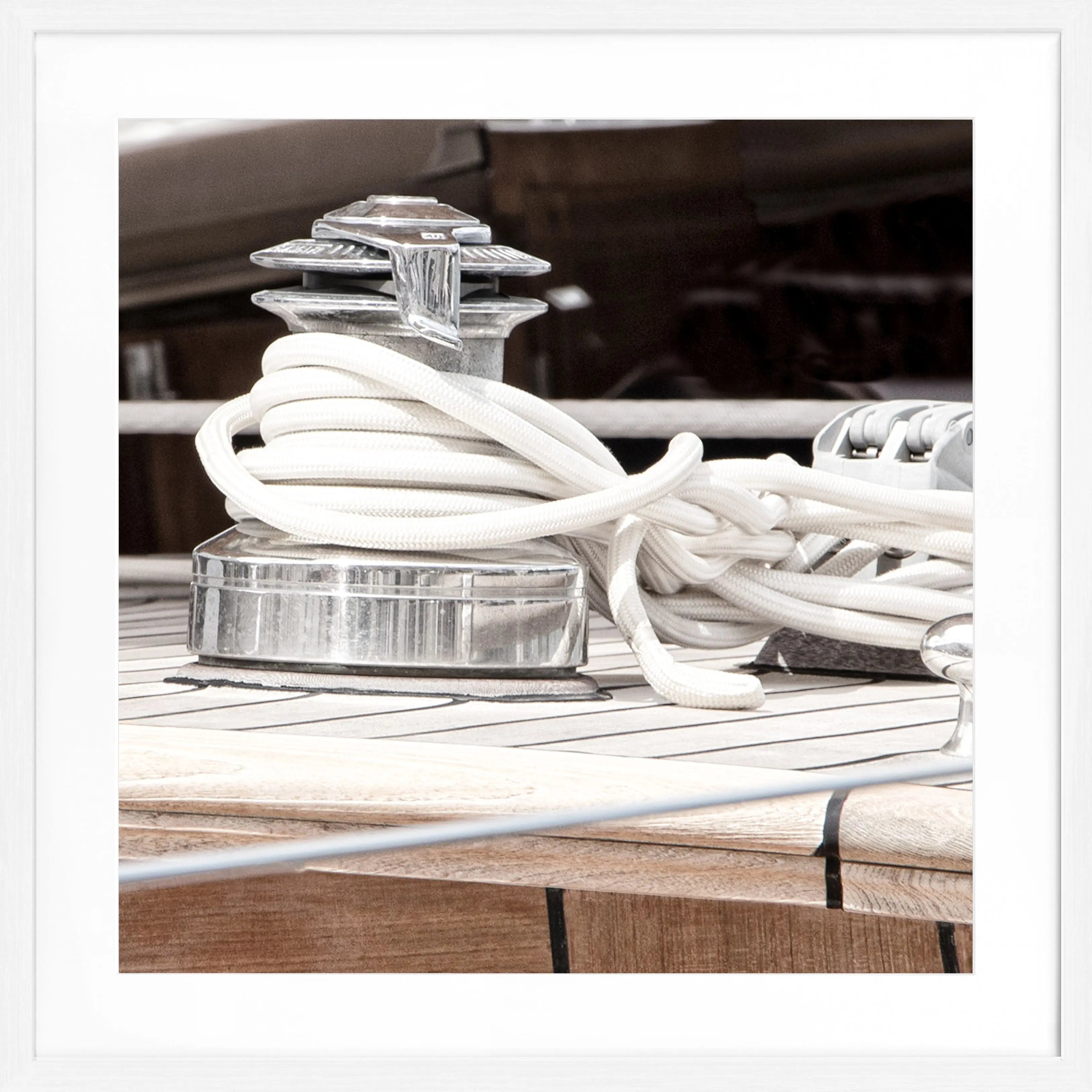 Poster mit Rahmen ’Sailing’ Saint Tropez ST11Q - Wandbilder