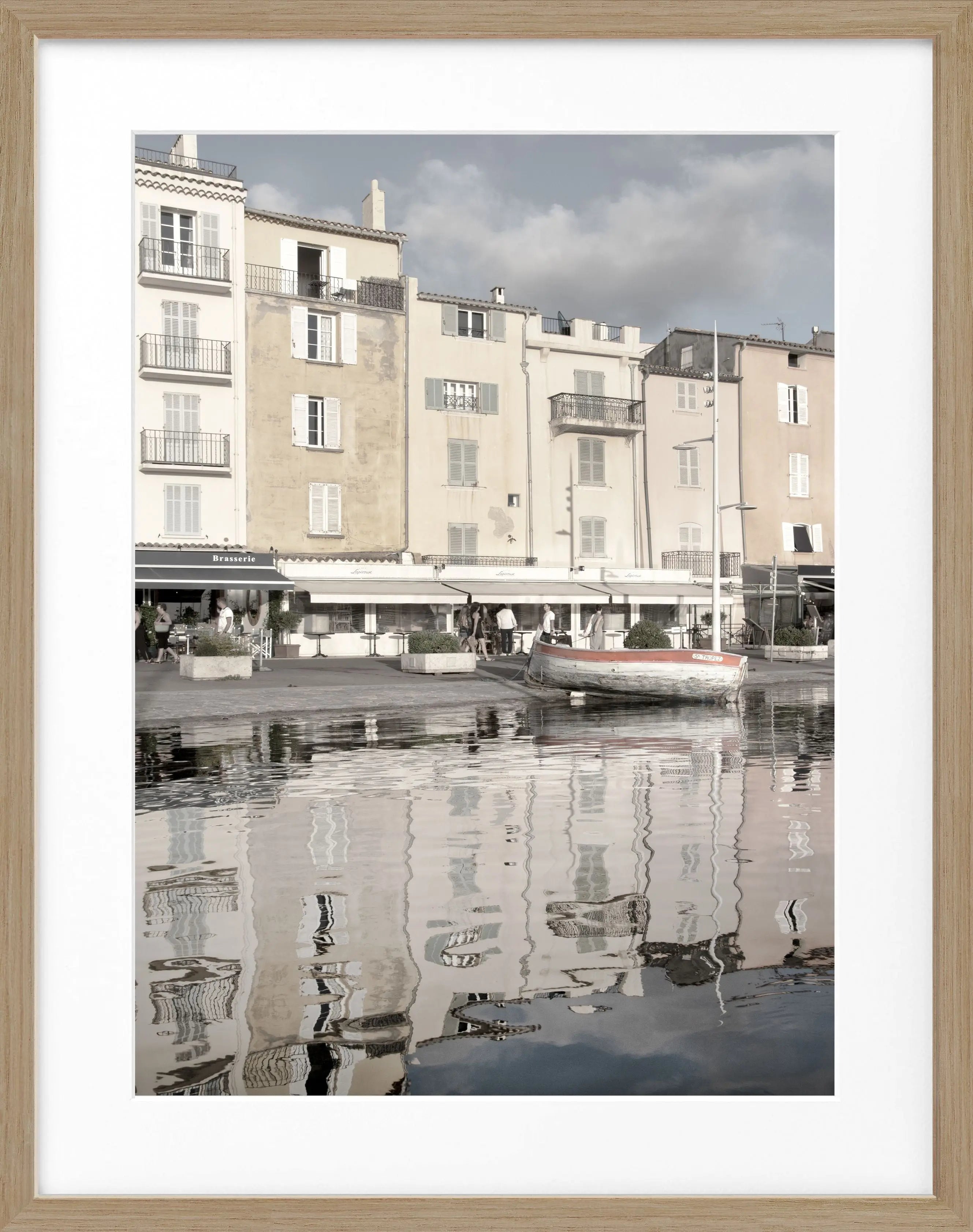 Poster mit Rahmen Saint Tropez ST21 - Wandbilder