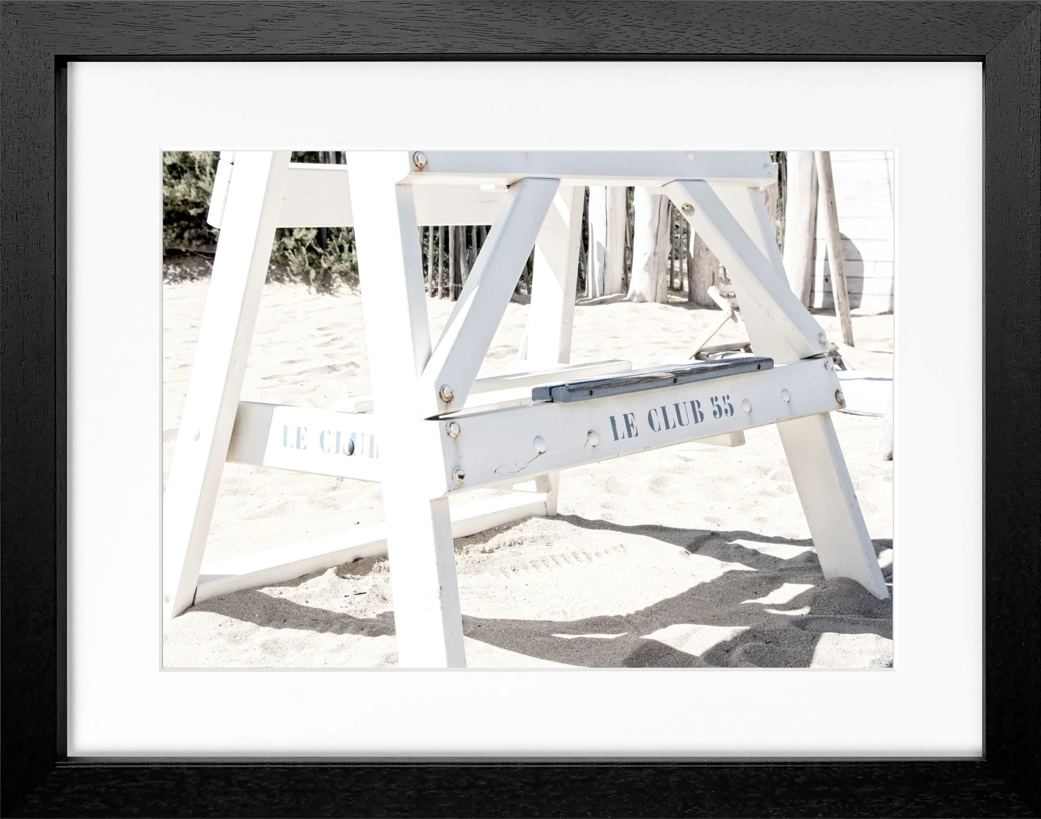 Poster mit Rahmen ’Le Club 55’ Saint Tropez ST31