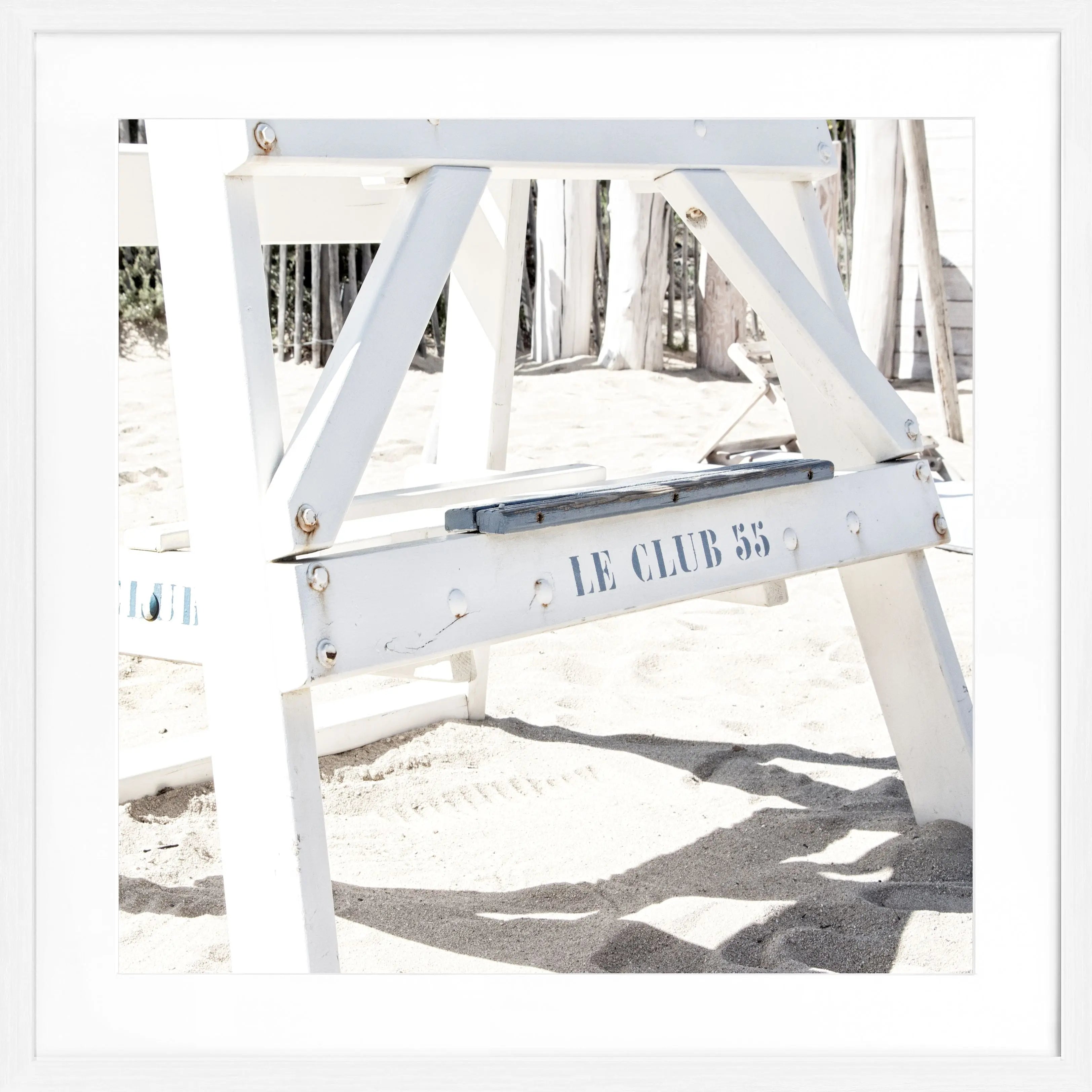 Poster mit Rahmen ’Le Club 55’ Saint Tropez ST31Q