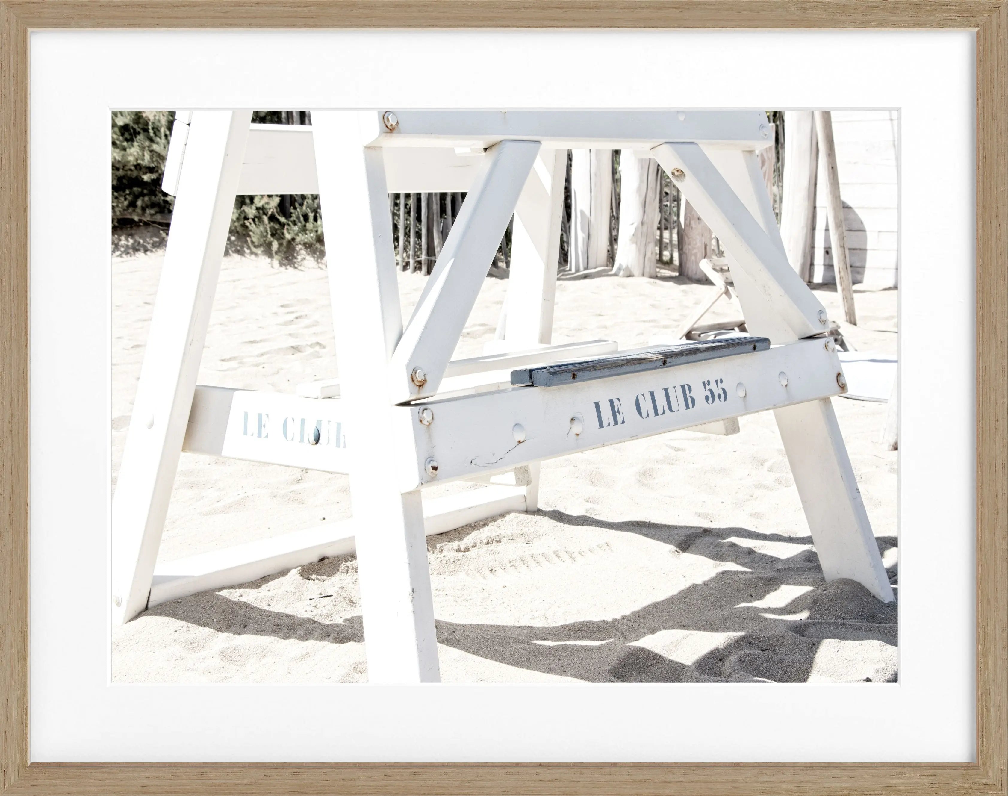 Poster mit Rahmen ’Le Club 55’ Saint Tropez ST31