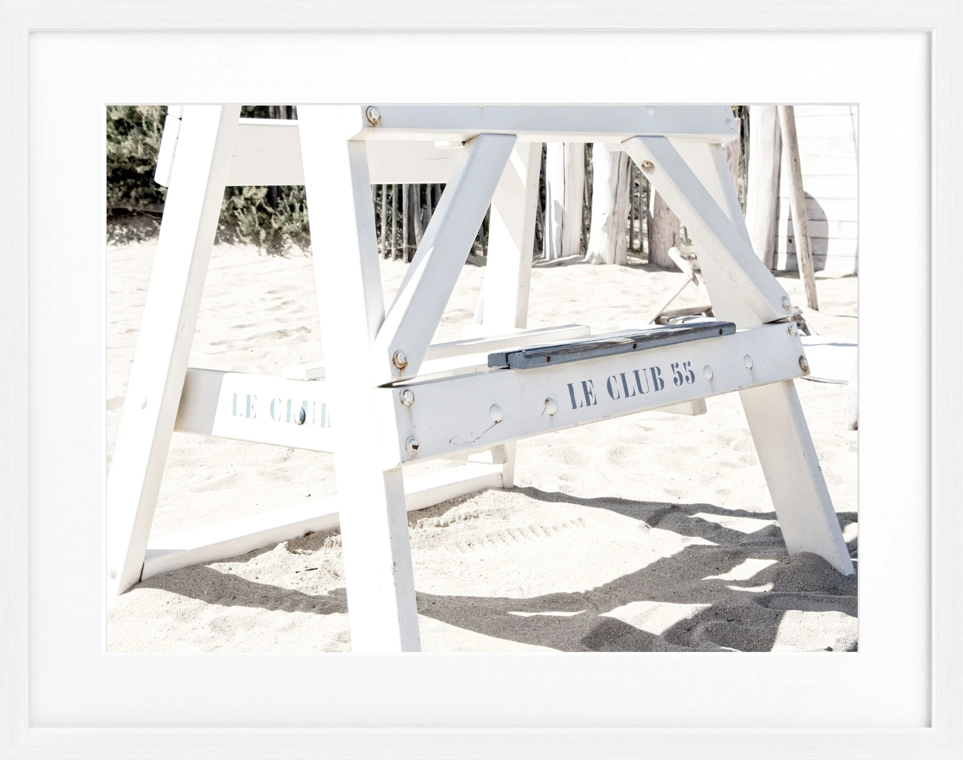 Poster mit Rahmen ’Le Club 55’ Saint Tropez ST31