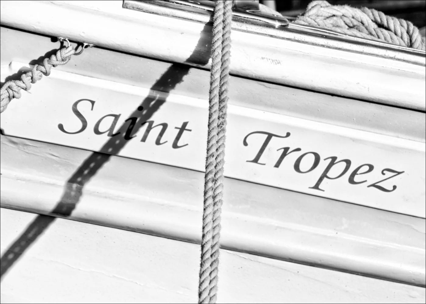 Poster / Druck ’Segelboot’ Saint Tropez ST10 - Wandbilder