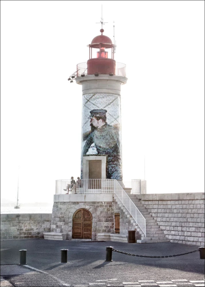 Plakat / Tryk 'Fyrtårn' Saint Tropez ST20