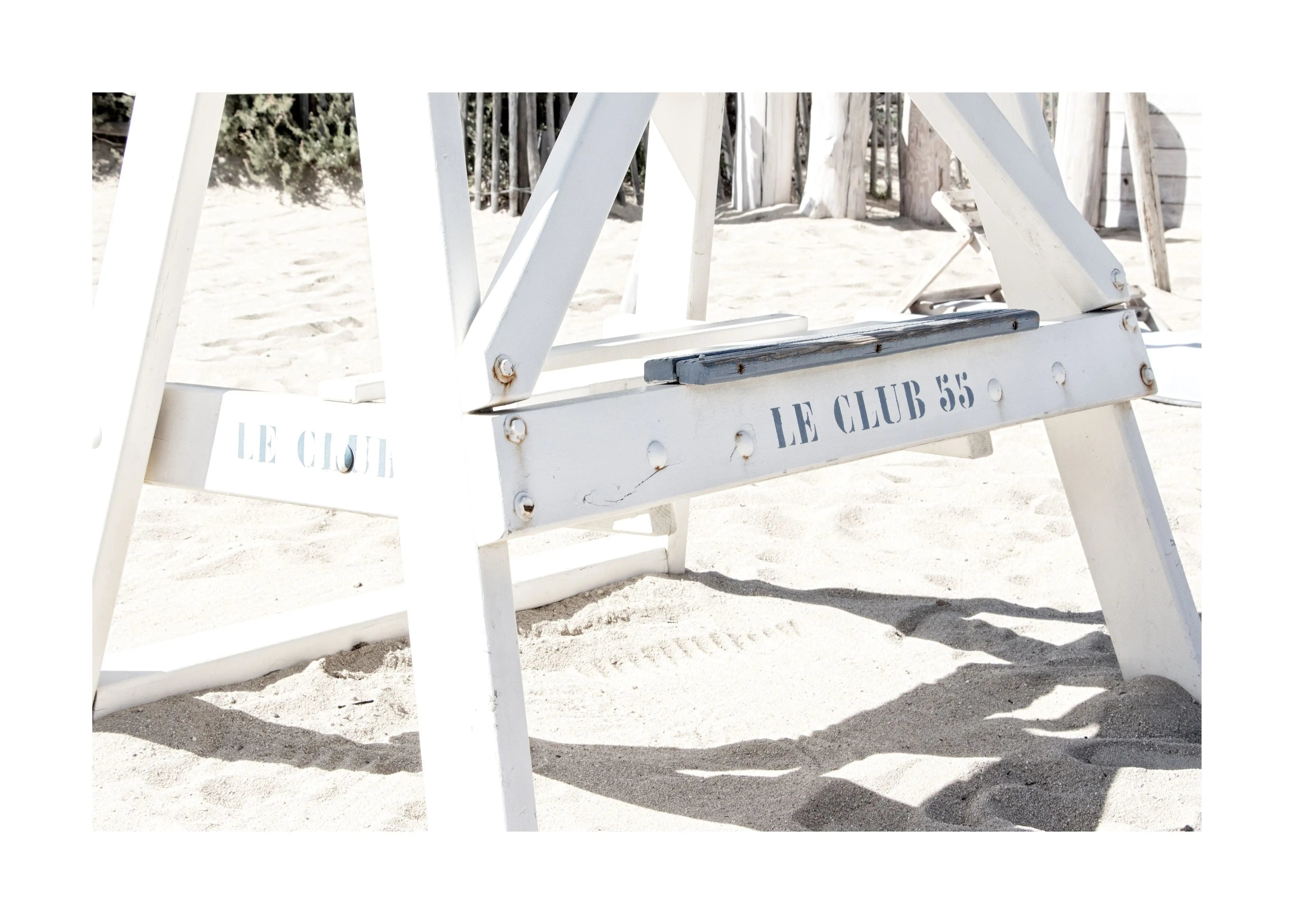 Poster / Druck ’Le Club 55’ Saint Tropez ST31 - Wandbilder