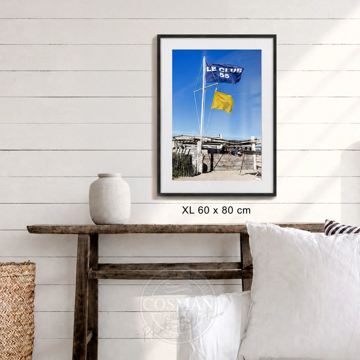 Fotografía enmarcada Saint-Tropez Le Club 55 | ST32