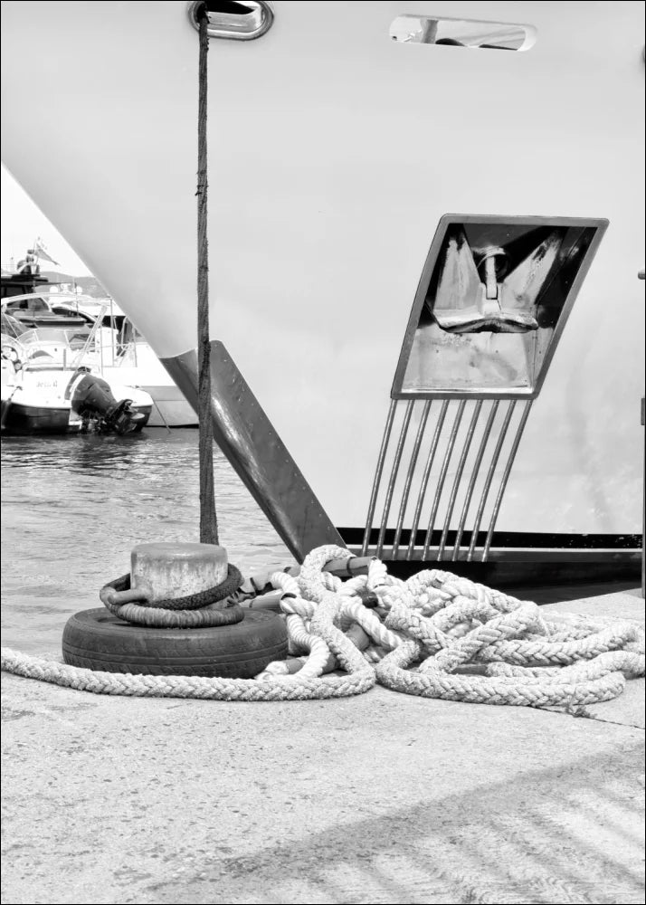 Poster / Druck ’Yacht’ Saint Tropez ST34 - Wandbilder