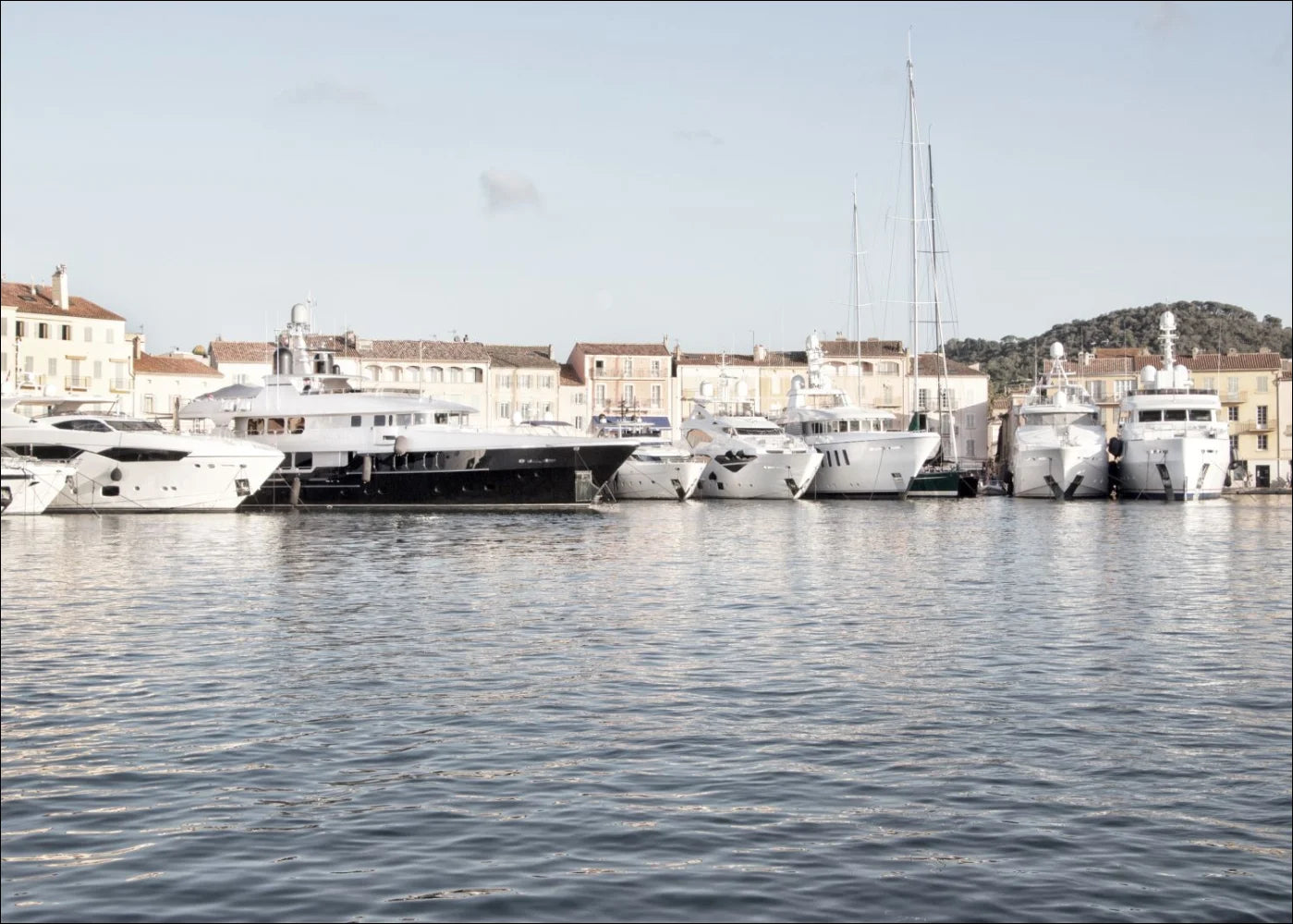 Poster / Druck Saint Tropez ’Hafen’ ST07 - Wandbilder