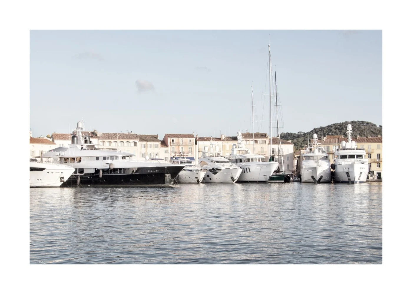 Poster / Druck Saint Tropez ’Hafen’ ST07 - Wandbilder