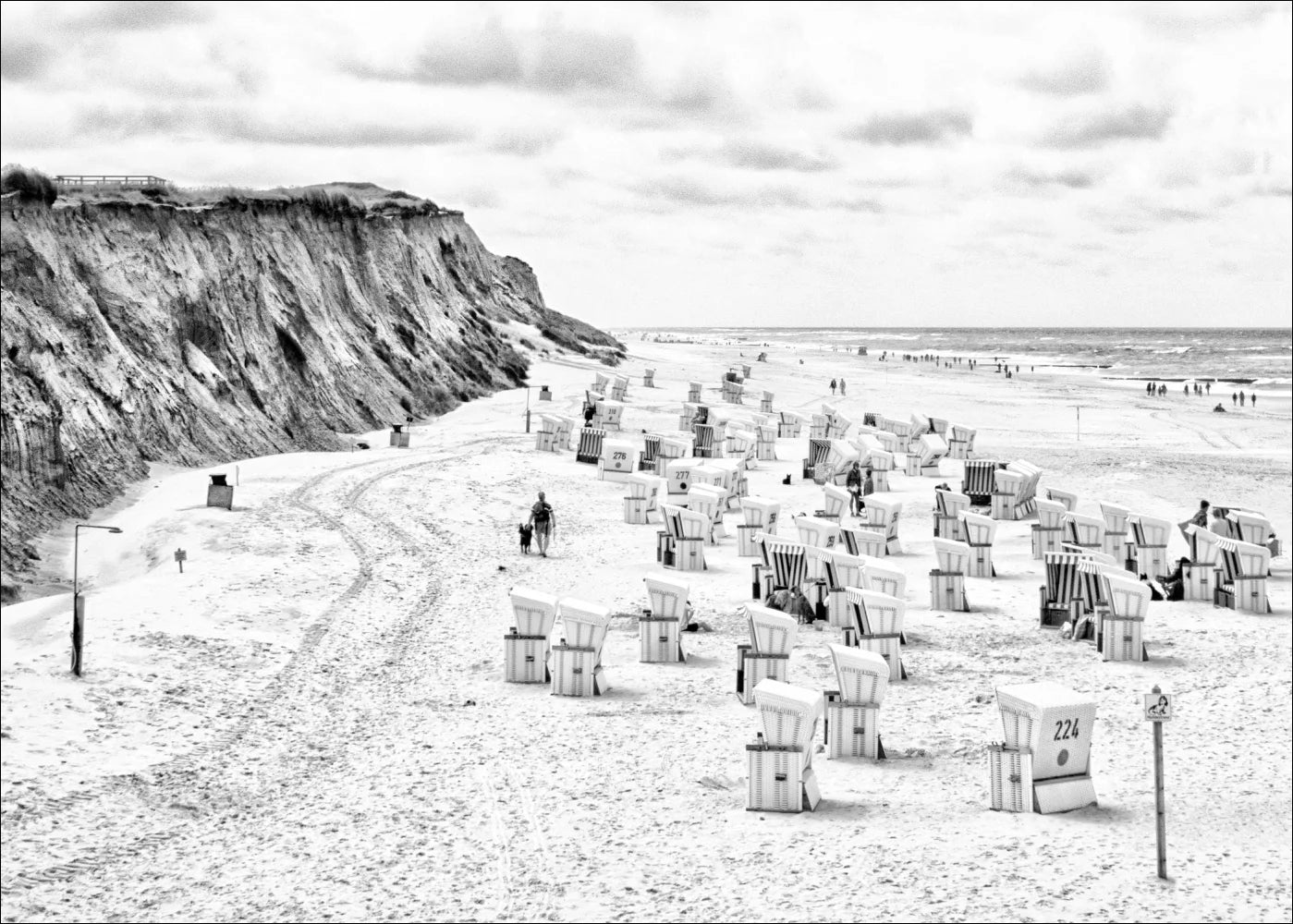 Poster / Druck Sylt ’Strandkörbe Kampen’ SY58 - Wandbilder