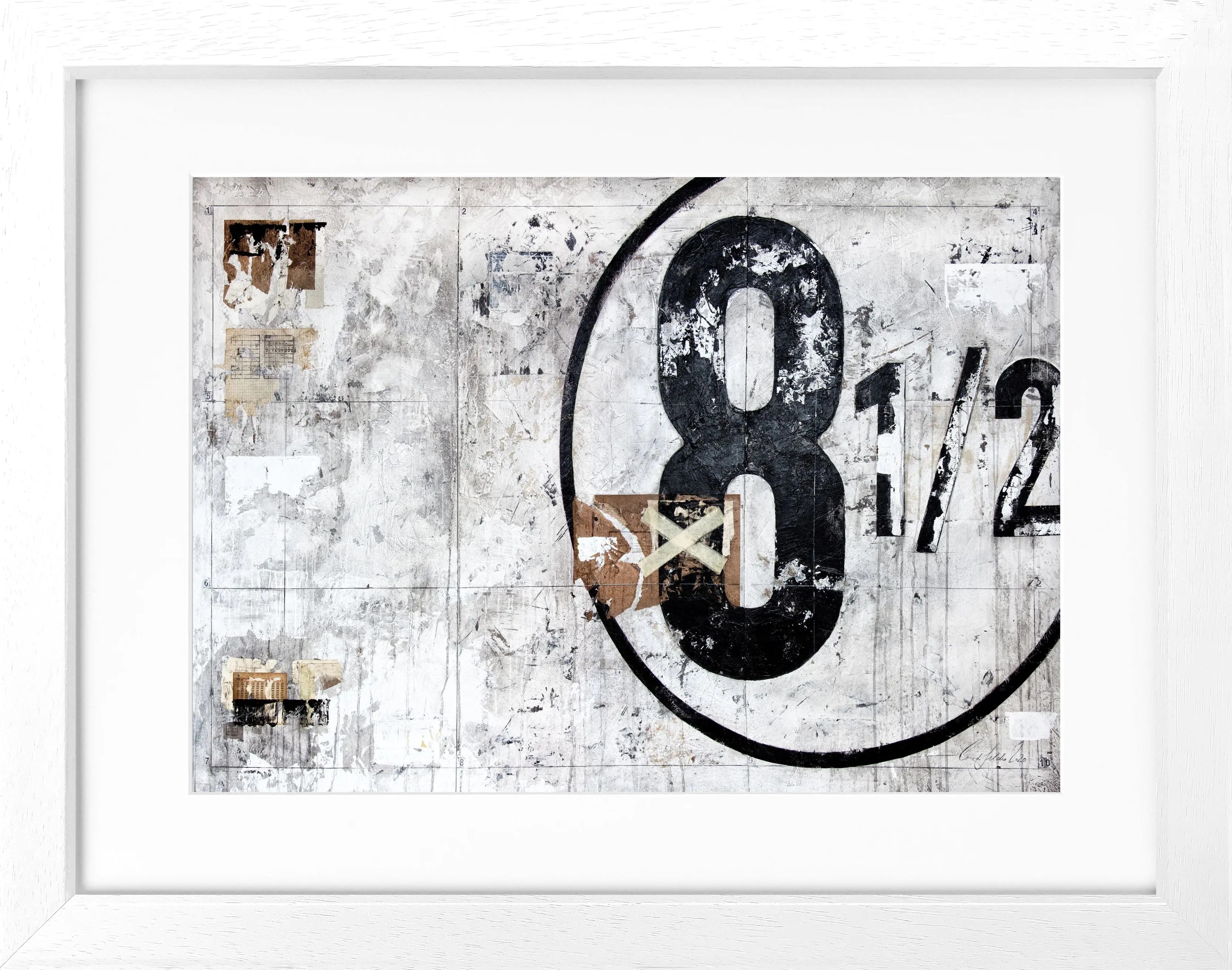 Poster mit Rahmen Achteinhalb GM01 - Wandbilder