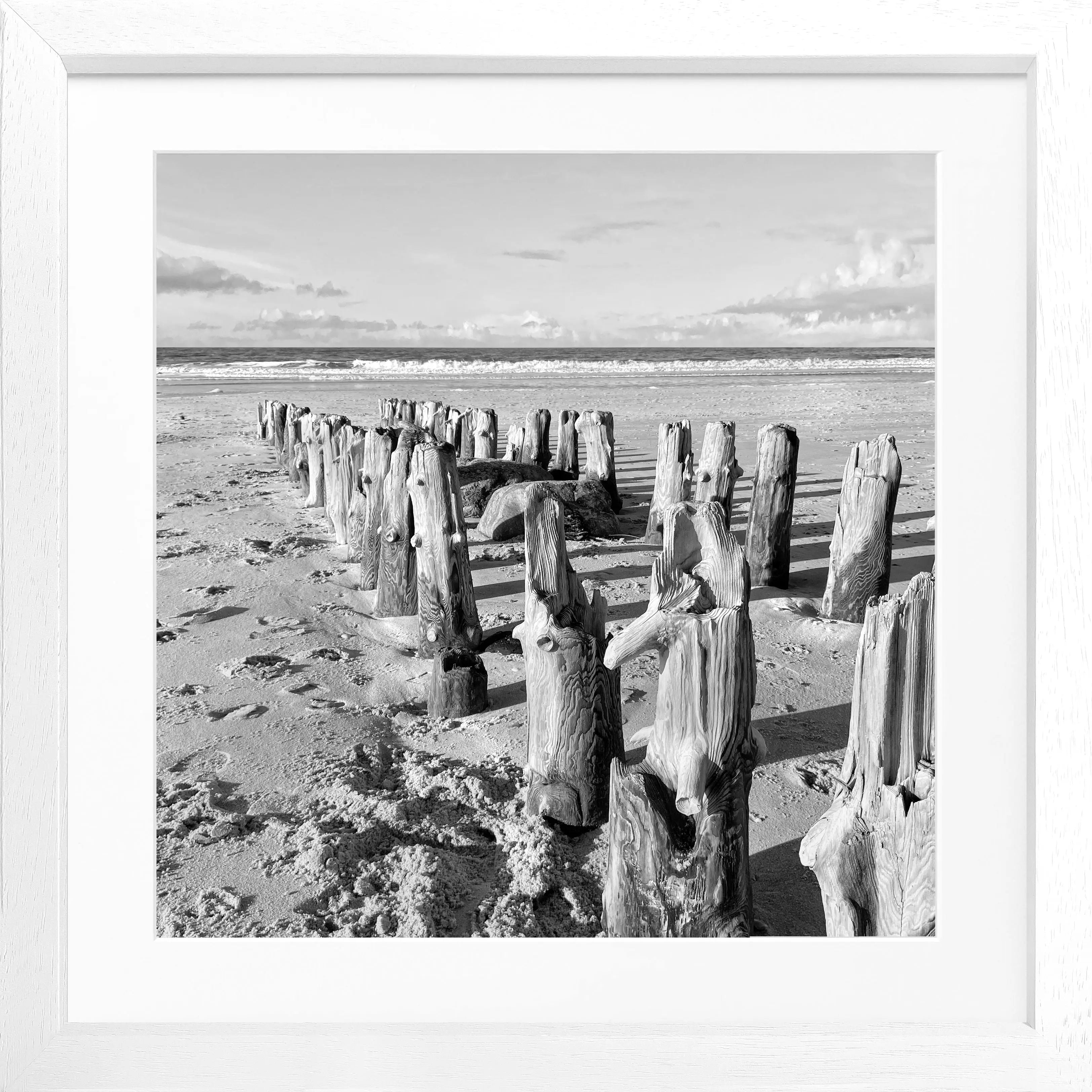 Poster mit Rahmen Sylt ’Strand’ SY77Q - Wandbilder