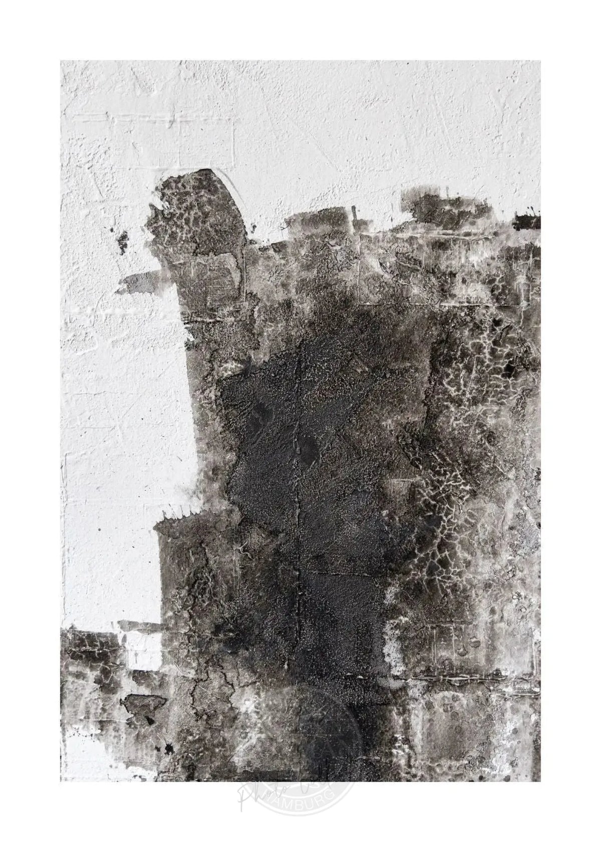 Abstraktes Poster von Cosman-Photocollection, weißer Rand, A4-Format, modernes Kunstwerk für Wanddekoration