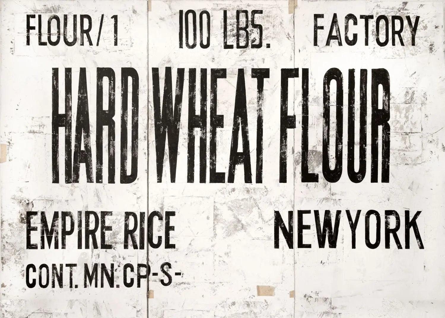 Hochwertiges Poster des New York Wheat Drucks von Cosman-Photocollection, mit weißem Rand, 29,7x21cm, A4-Größe.