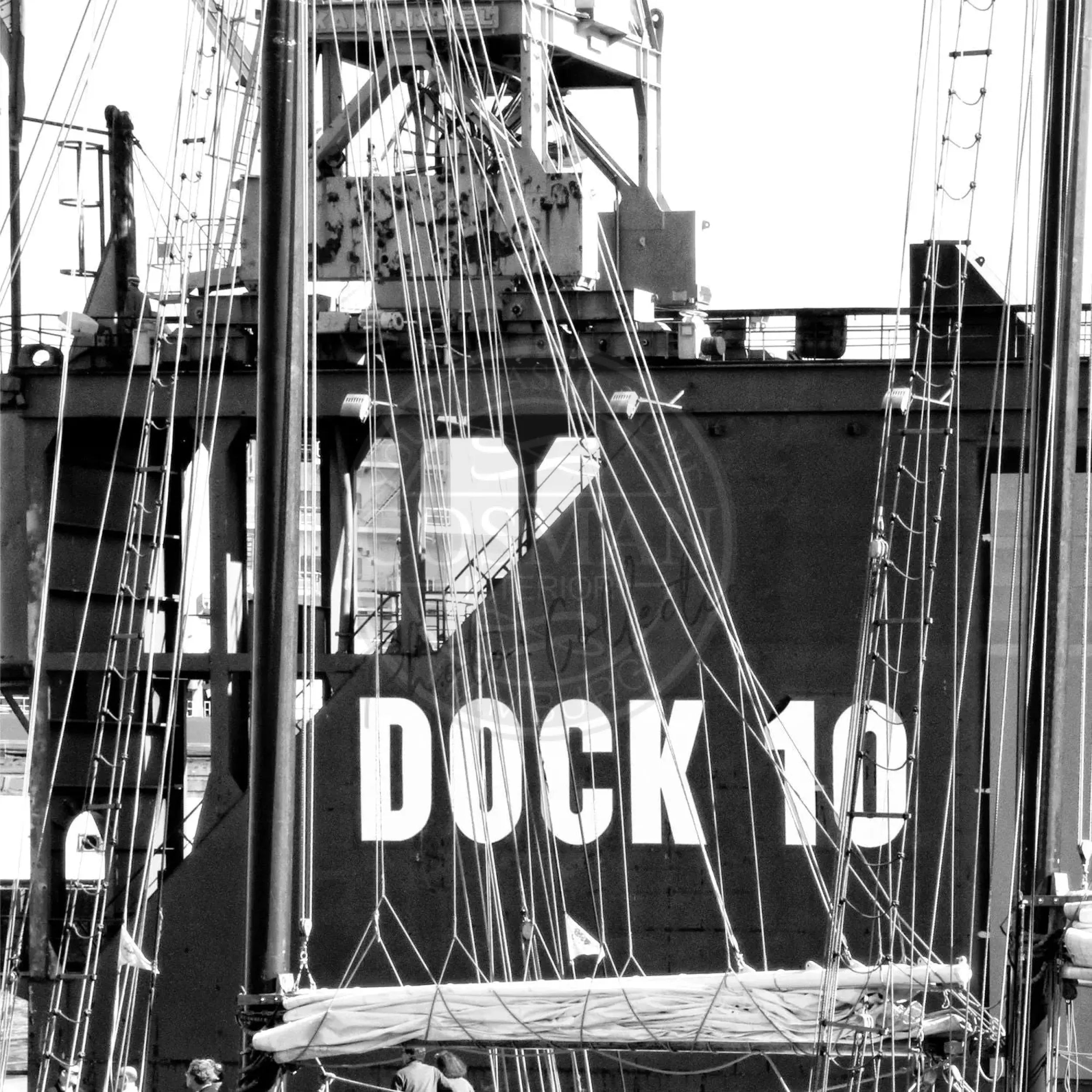 Poster / Druck Hamburg Hafen ’Dock 10’ HH11 by Cosman-Photocollection