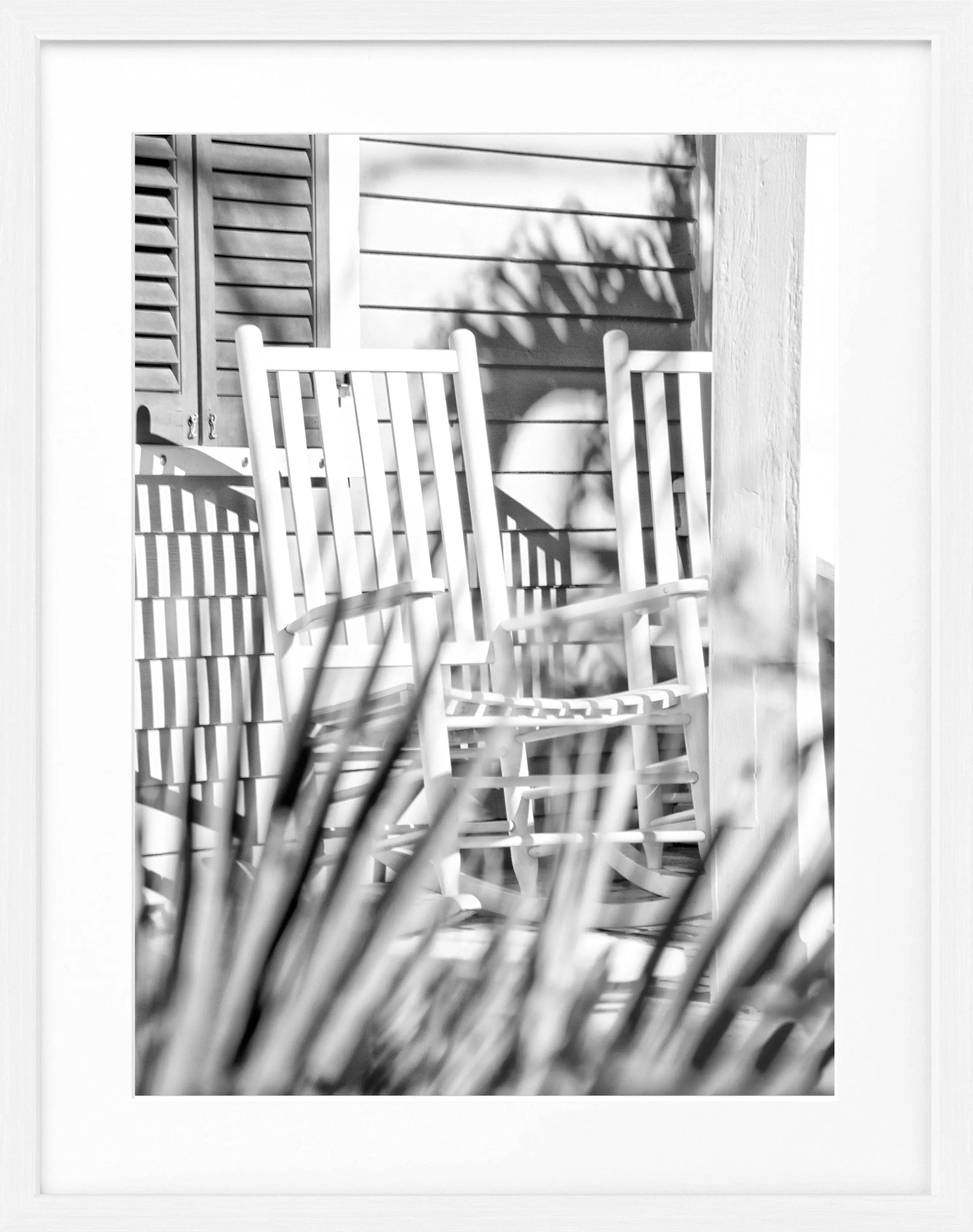 Poster mit Rahmen Florida Key West ’Deckchair’ FL24