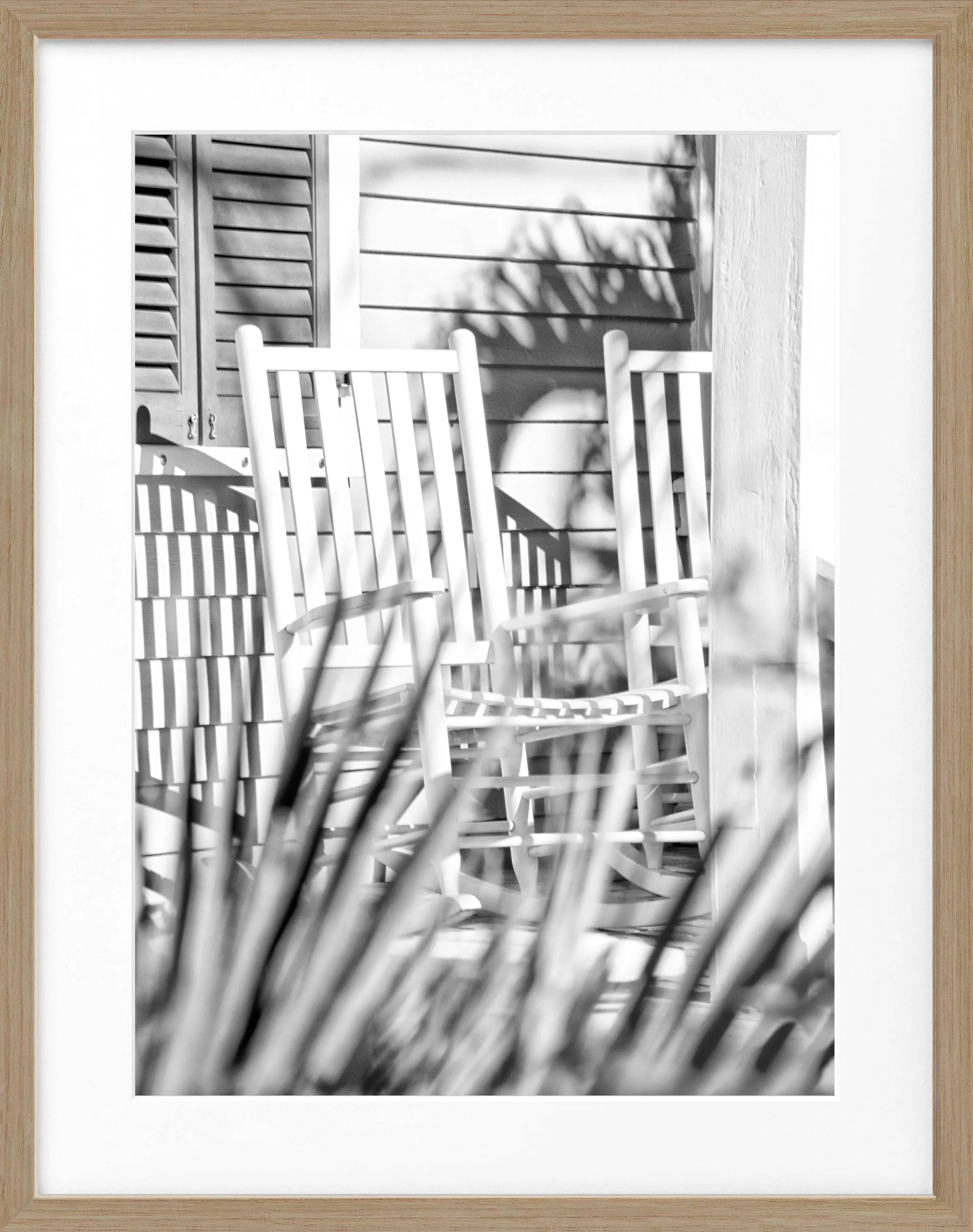 Poster mit Rahmen Florida Key West ’Deckchair’ FL24