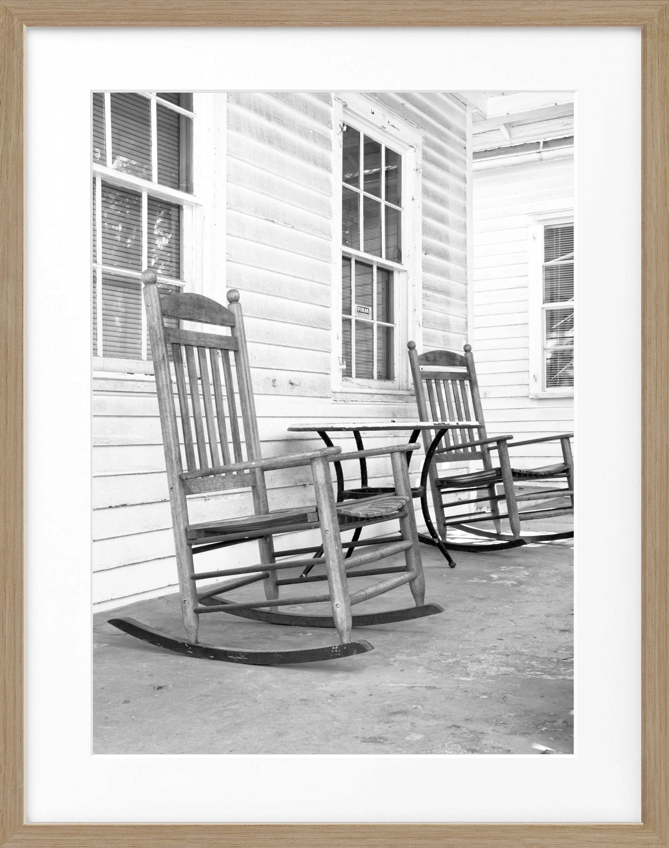 Poster mit Rahmen Florida Key West ’Deckchair’ FL30