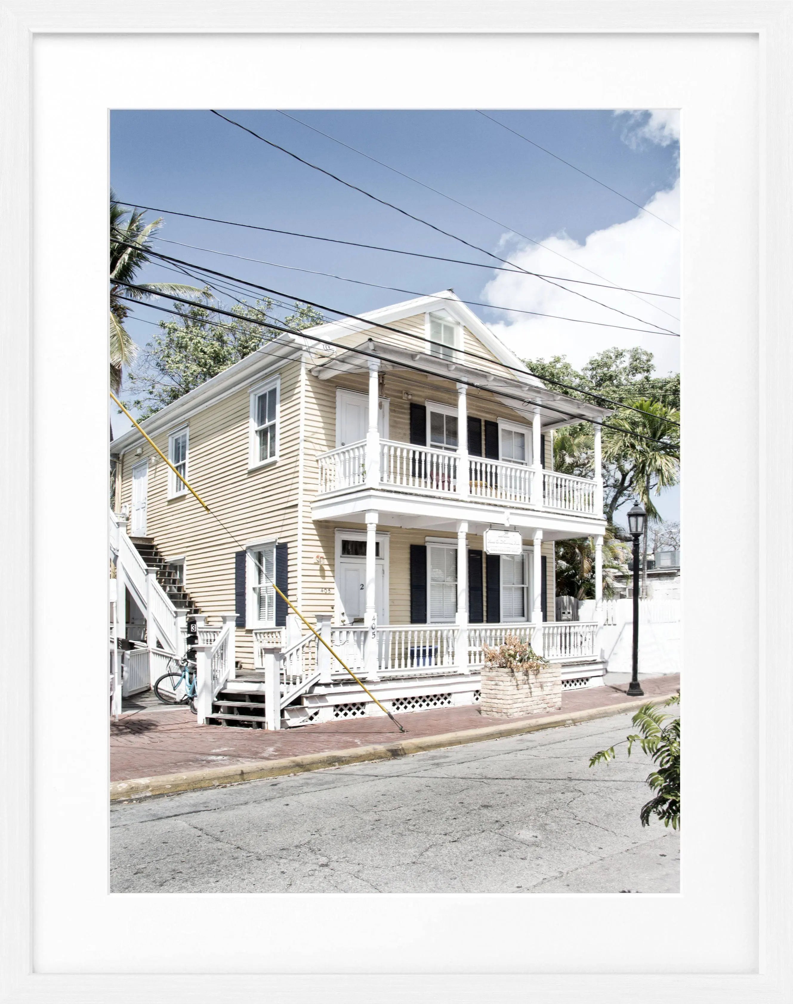 Poster mit Rahmen Florida Key West FL21 - Wandbilder