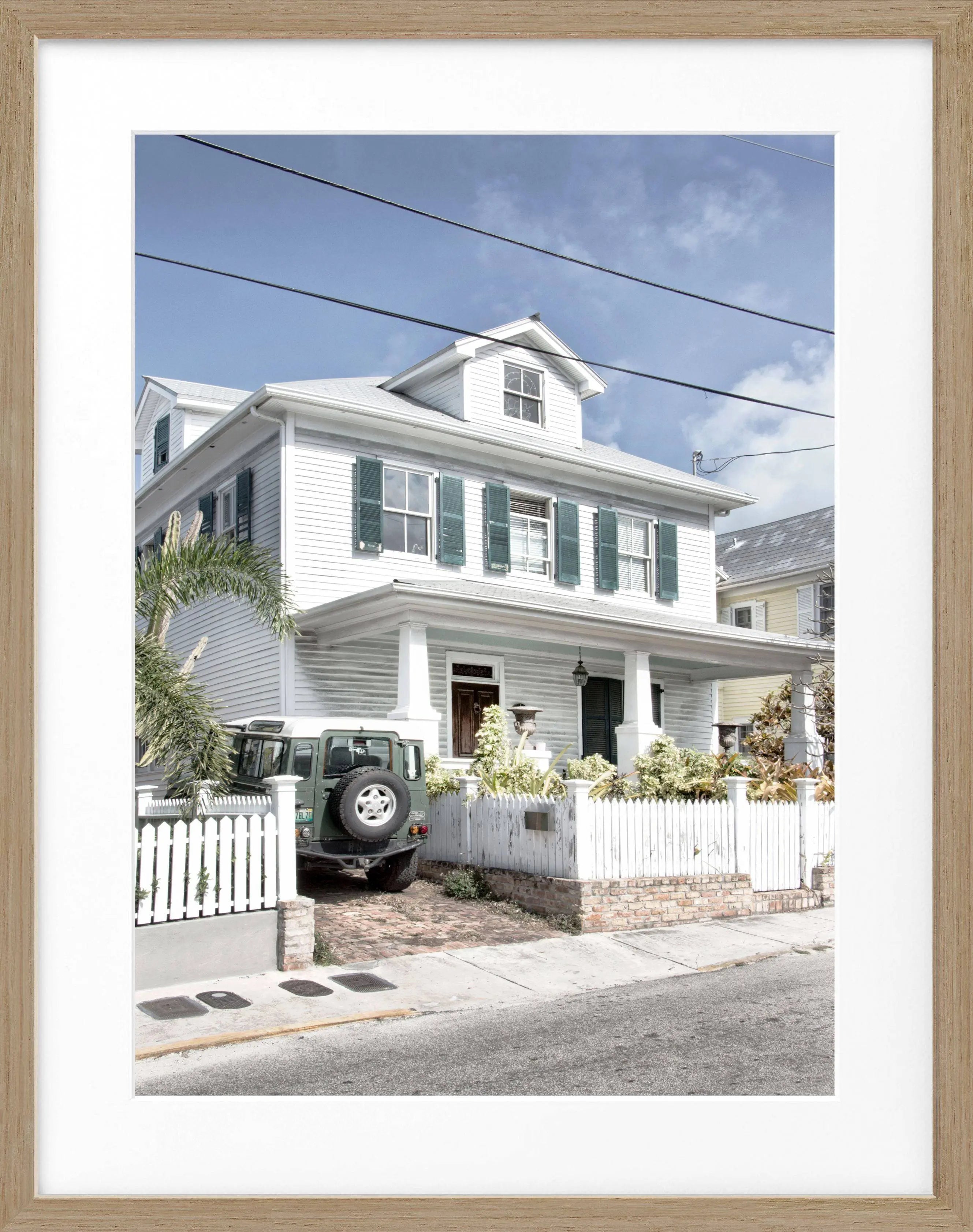 Poster mit Rahmen Florida Key West FL31 - Wandbilder