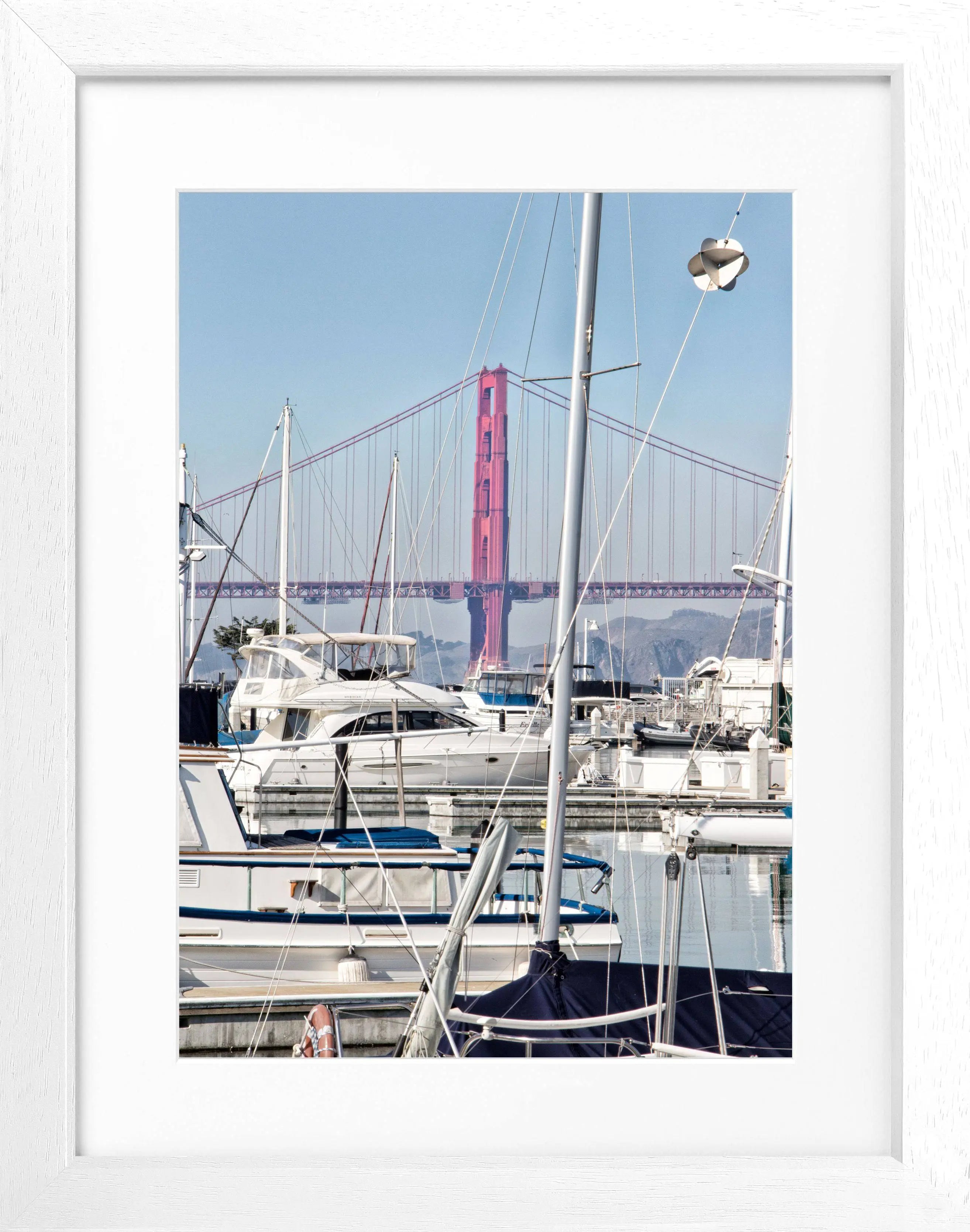Poster mit Rahmen ’Golden Gate Bridge’ San Francisco SF15