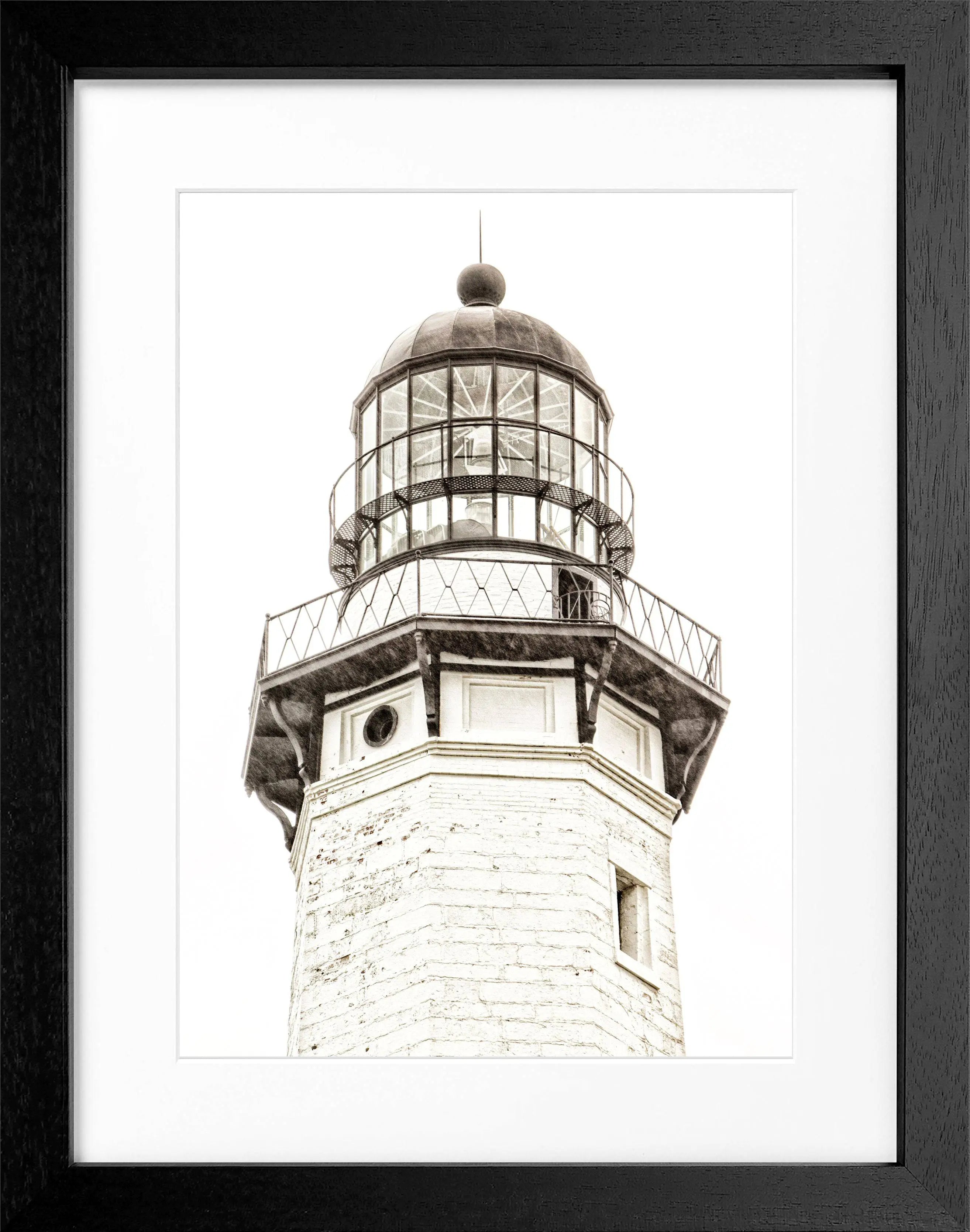Poster mit Rahmen Hamptons Montauk ’Lighthouse’ HM13