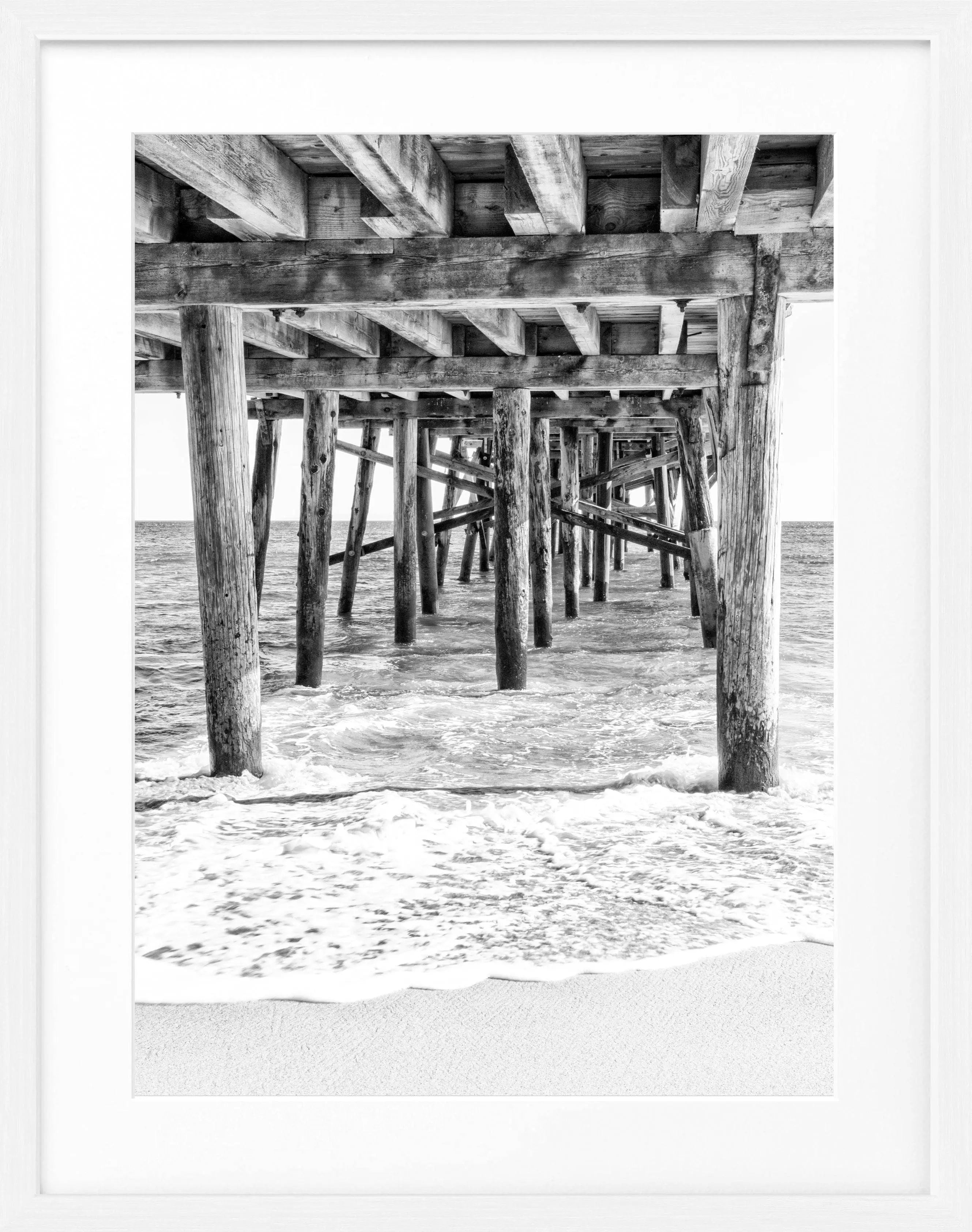 Poster mit Rahmen Kalifornien Malibu ’Pier’ K66 - Wandbilder