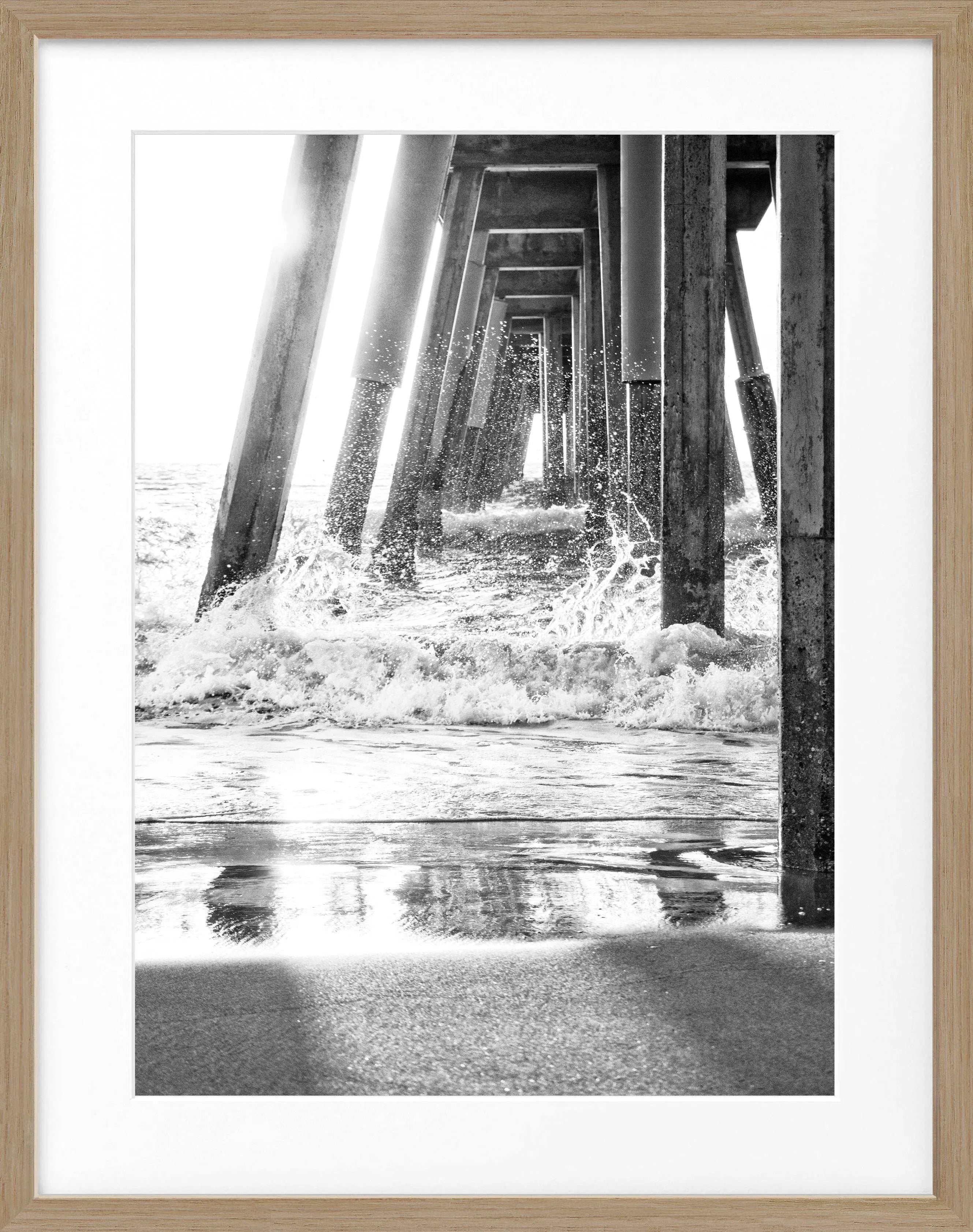 Poster mit Rahmen Kalifornien ’Pier’ K167 - Wandbilder