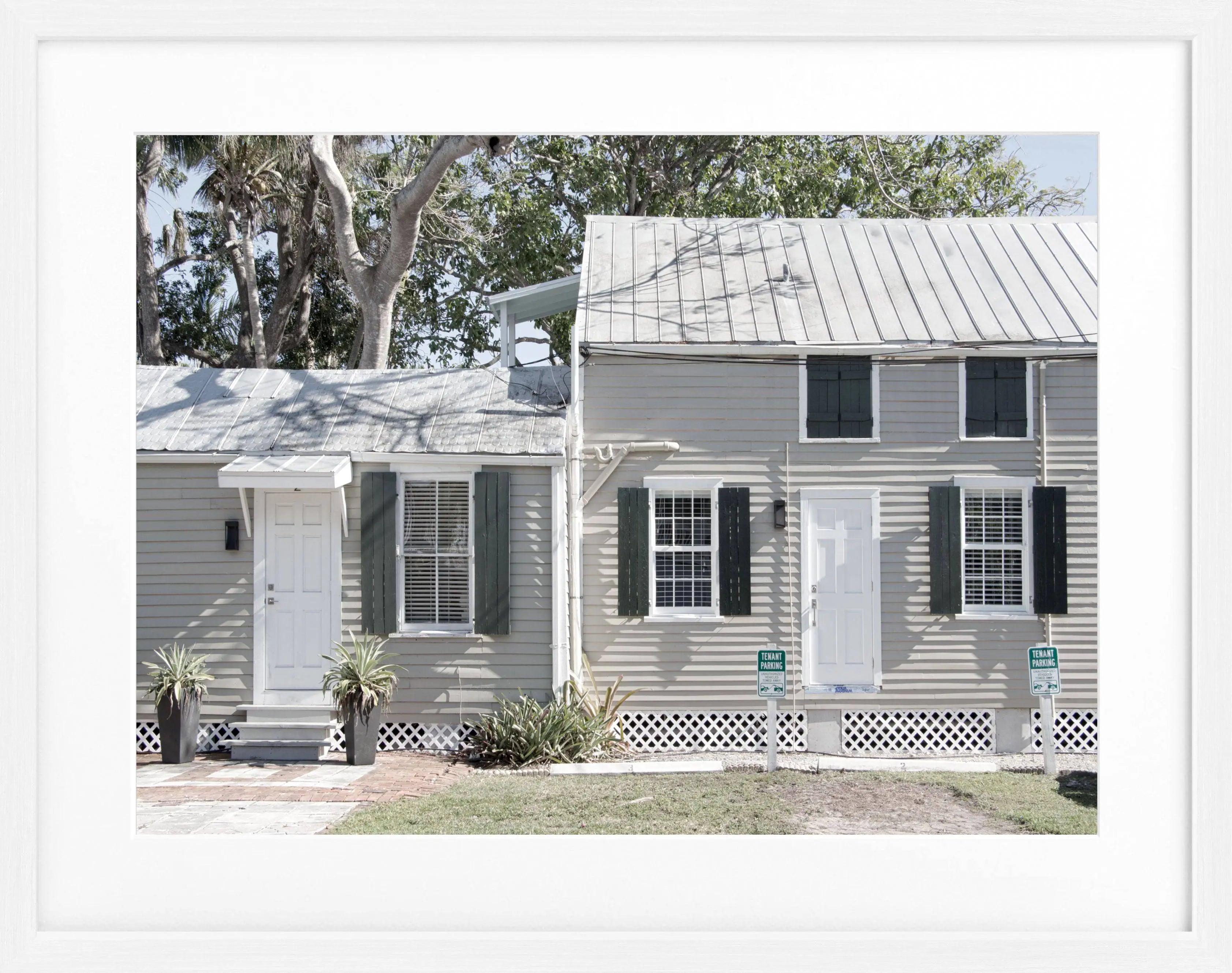 Poster mit Rahmen Florida Key West FL11 - Wandbilder