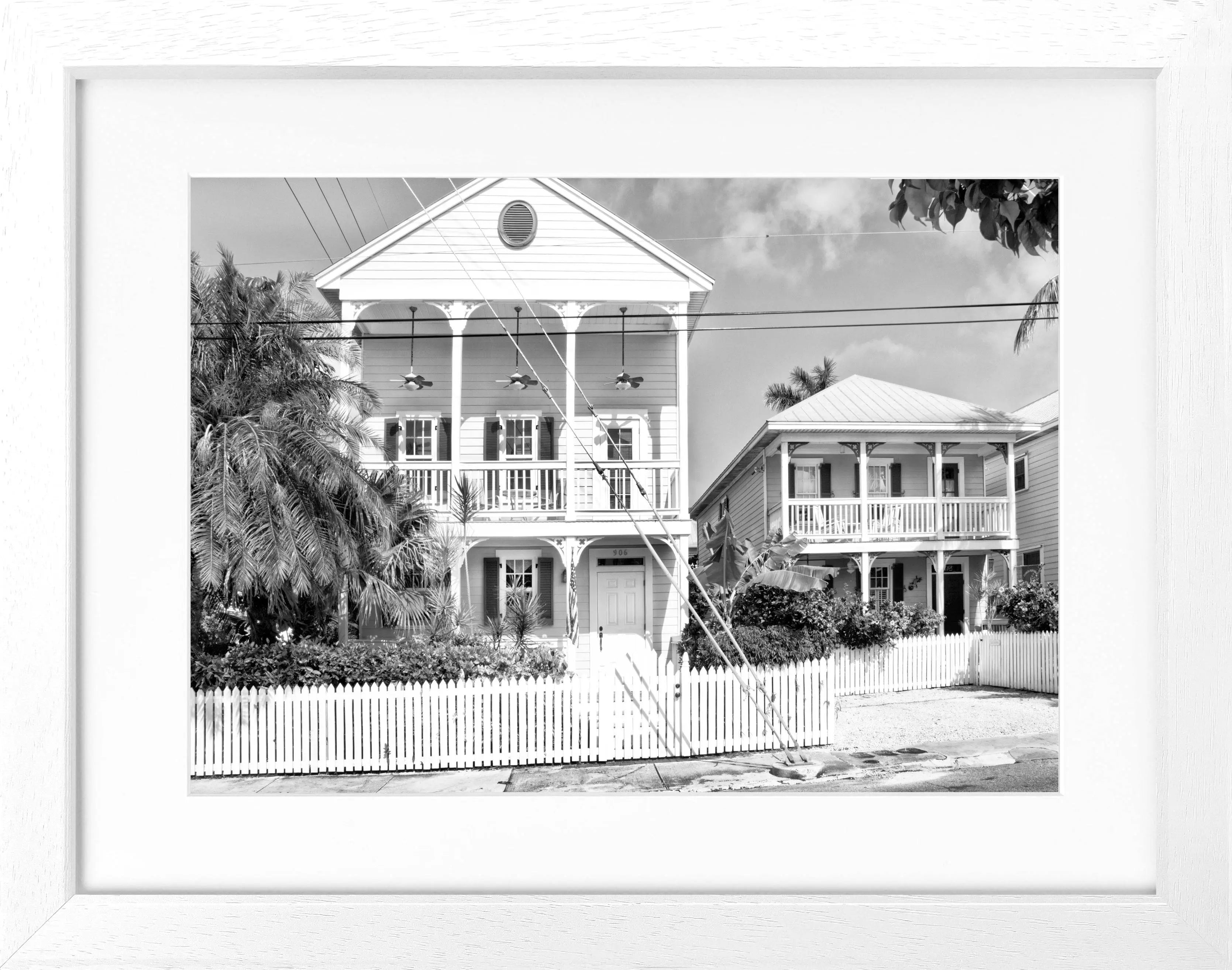 Poster mit Rahmen Florida Key West FL14 - Wandbilder