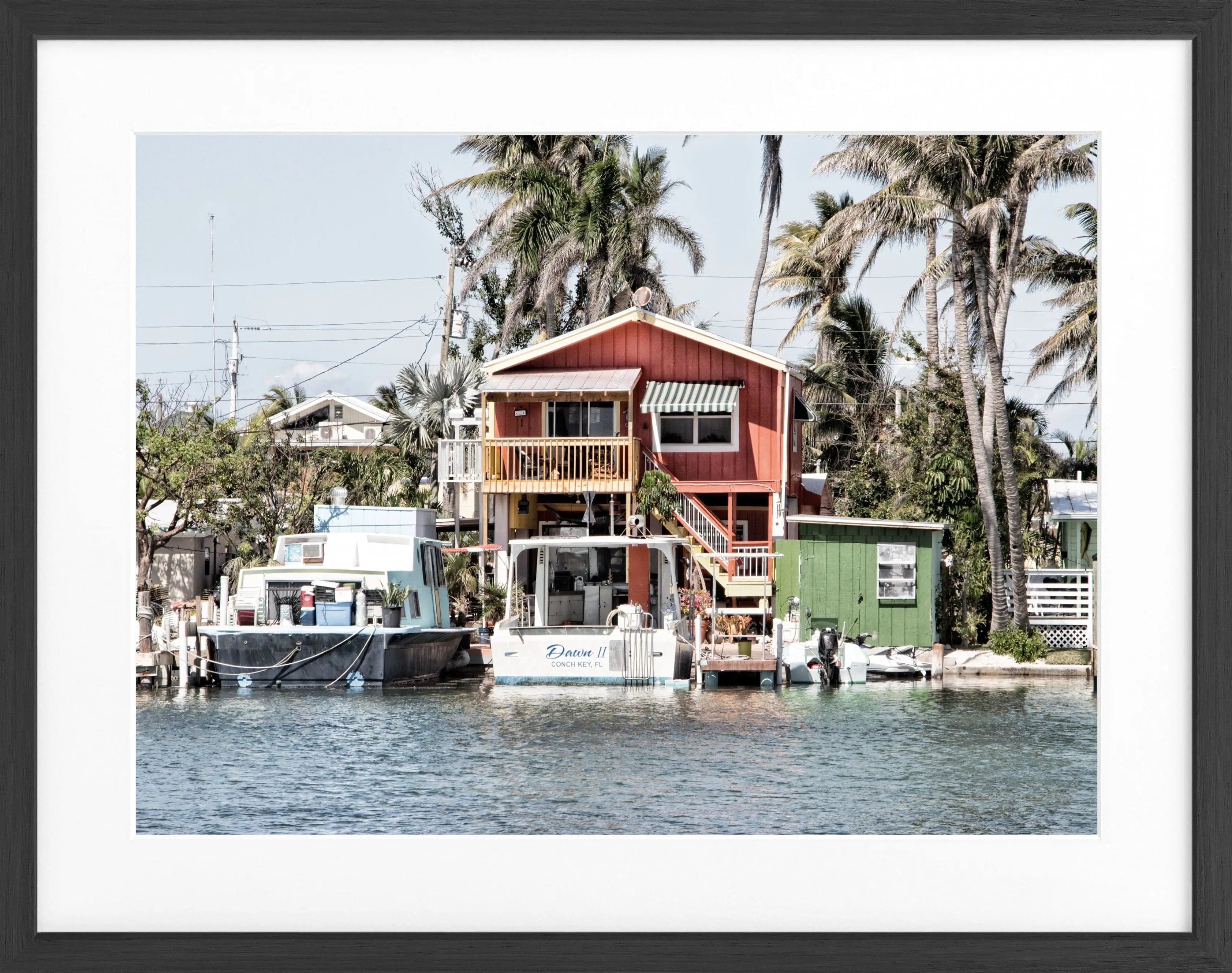 Poster mit Rahmen Florida Keys FL01 - Wandbilder