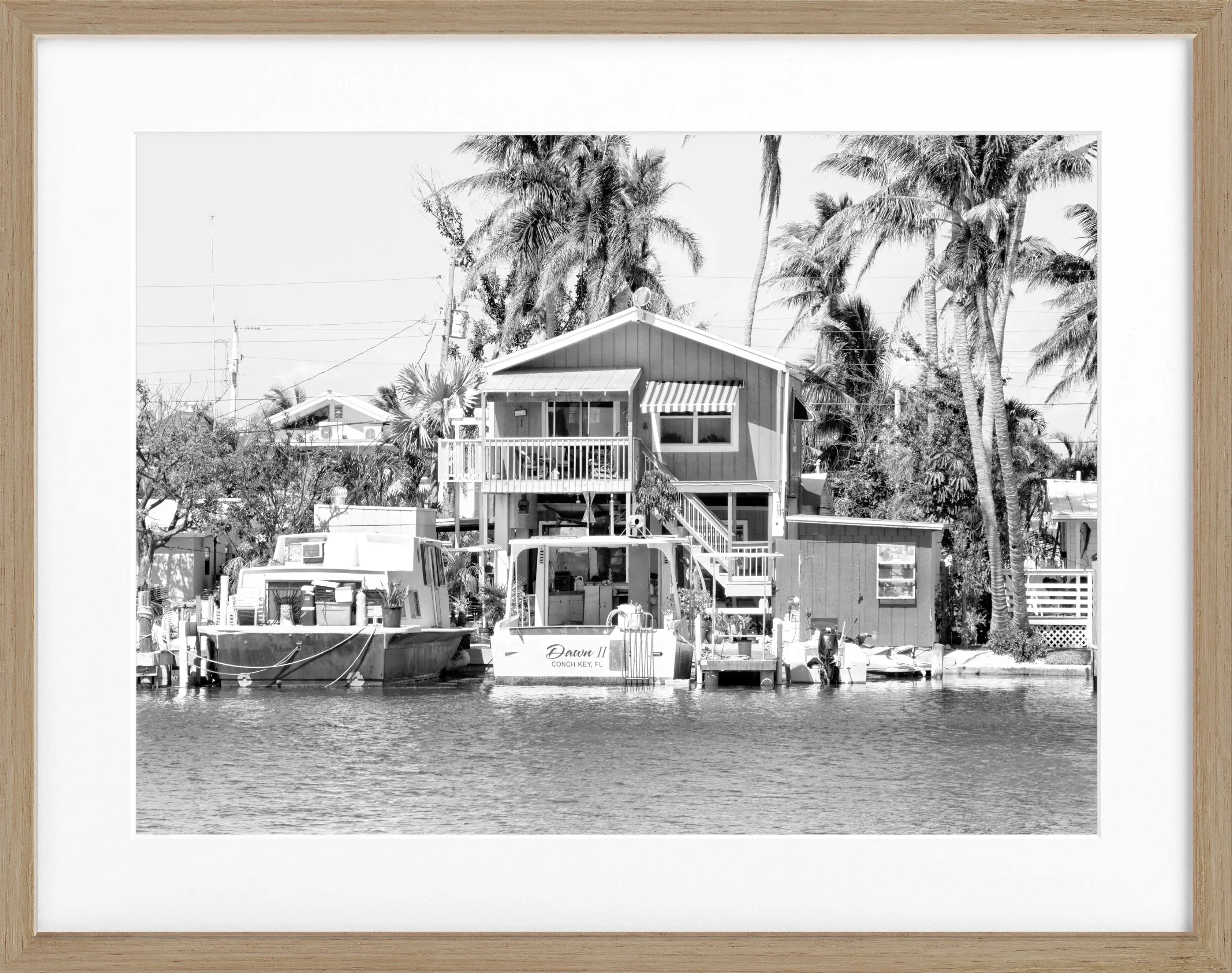 Poster mit Rahmen Florida Keys FL01 - Wandbilder
