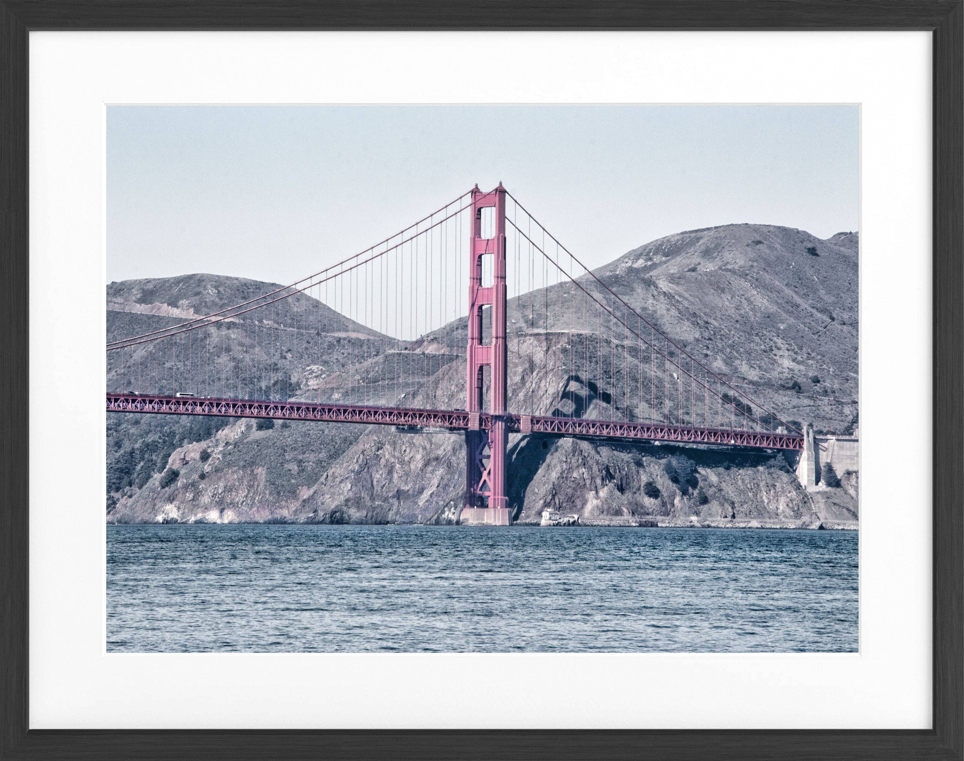 Poster mit Rahmen ’Golden Gate Bridge’ San Francisco SF43 by Cosman-Photocollection
