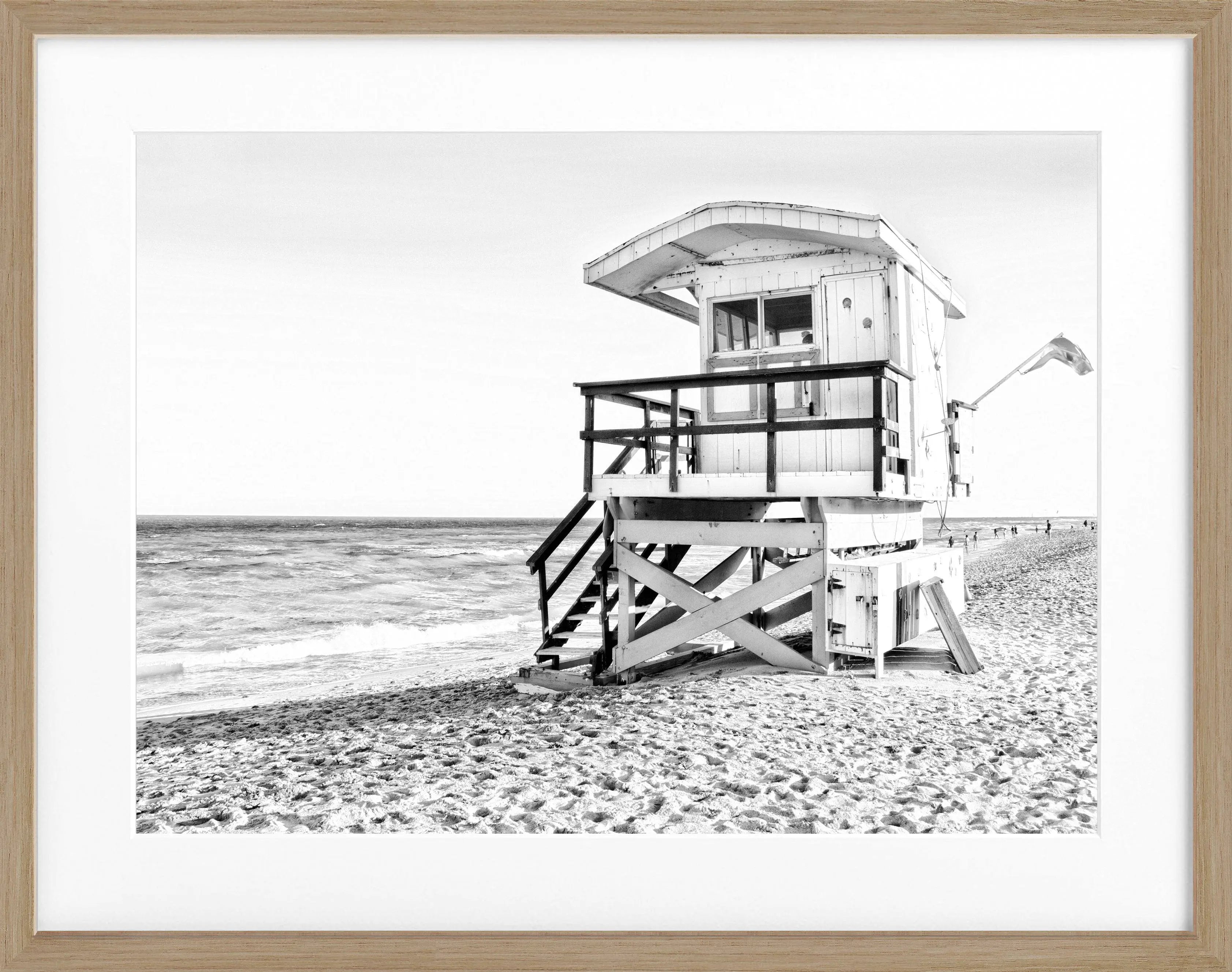 Poster mit Rahmen Florida Miami Beach FL17 by Cosman-Photocollection