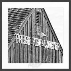 Framed Photography — Hamptons Fresh Fish | HM33Q