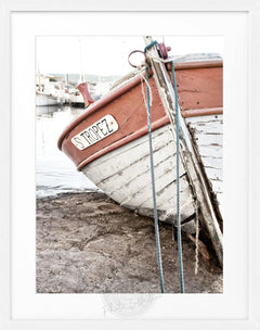 Gerahmte Fotografie Saint-Tropez Fischerboot | ST27