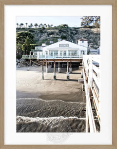 Fotografía enmarcada del muelle de Malibú | K95