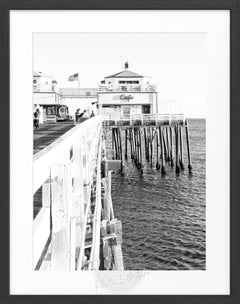 Fotografía enmarcada del muelle de Malibú | K96