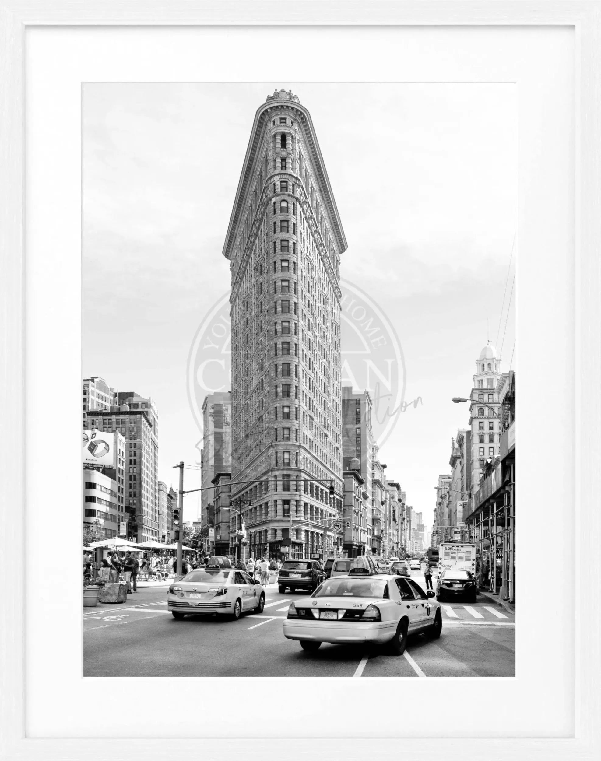 Poster mit Rahmen New York ’Flatiron Building’ NY48 by Cosman-Photocollection