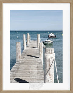 Fotografía enmarcada Saint-Tropez Le Club 55 Pier | ST38
