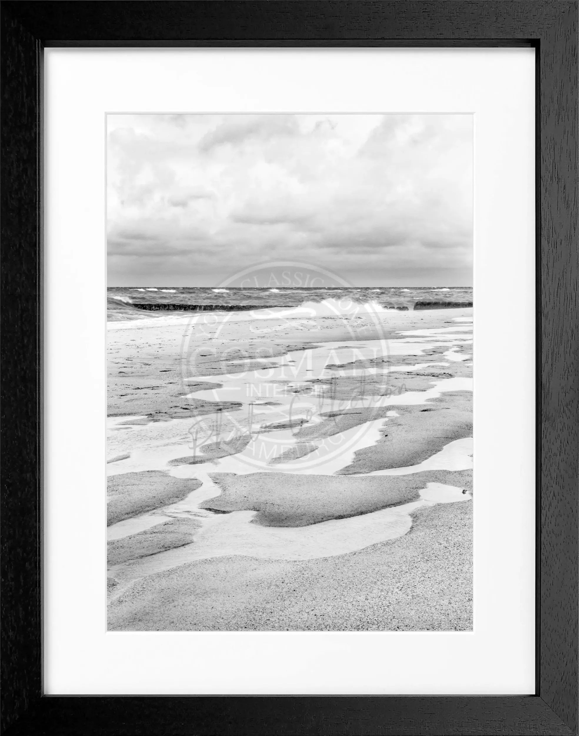 Poster mit Rahmen ’Strand’ Sylt SY62 by Cosman-Photocollection