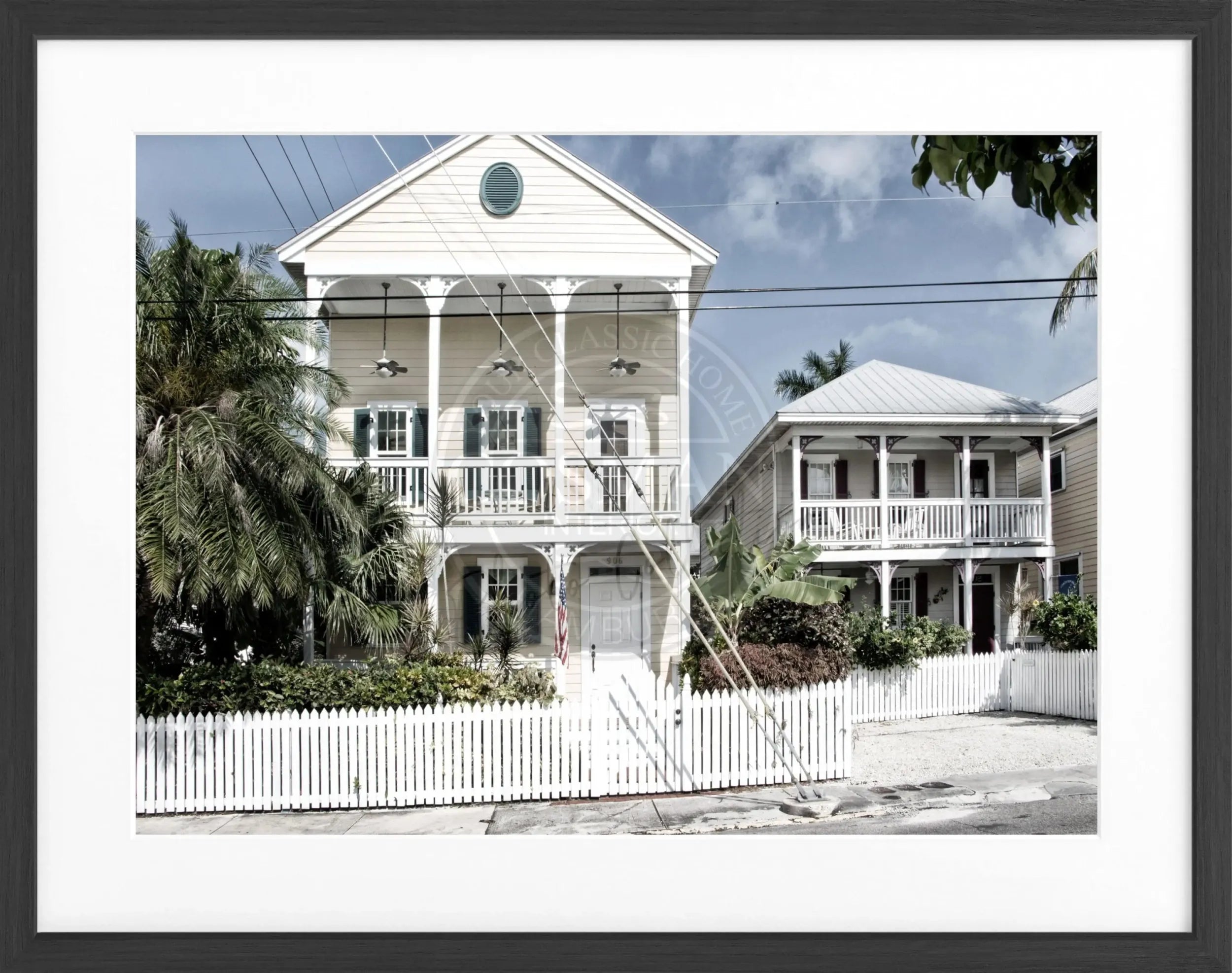 Poster mit Rahmen Florida Key West FL14 by Cosman-Photocollection